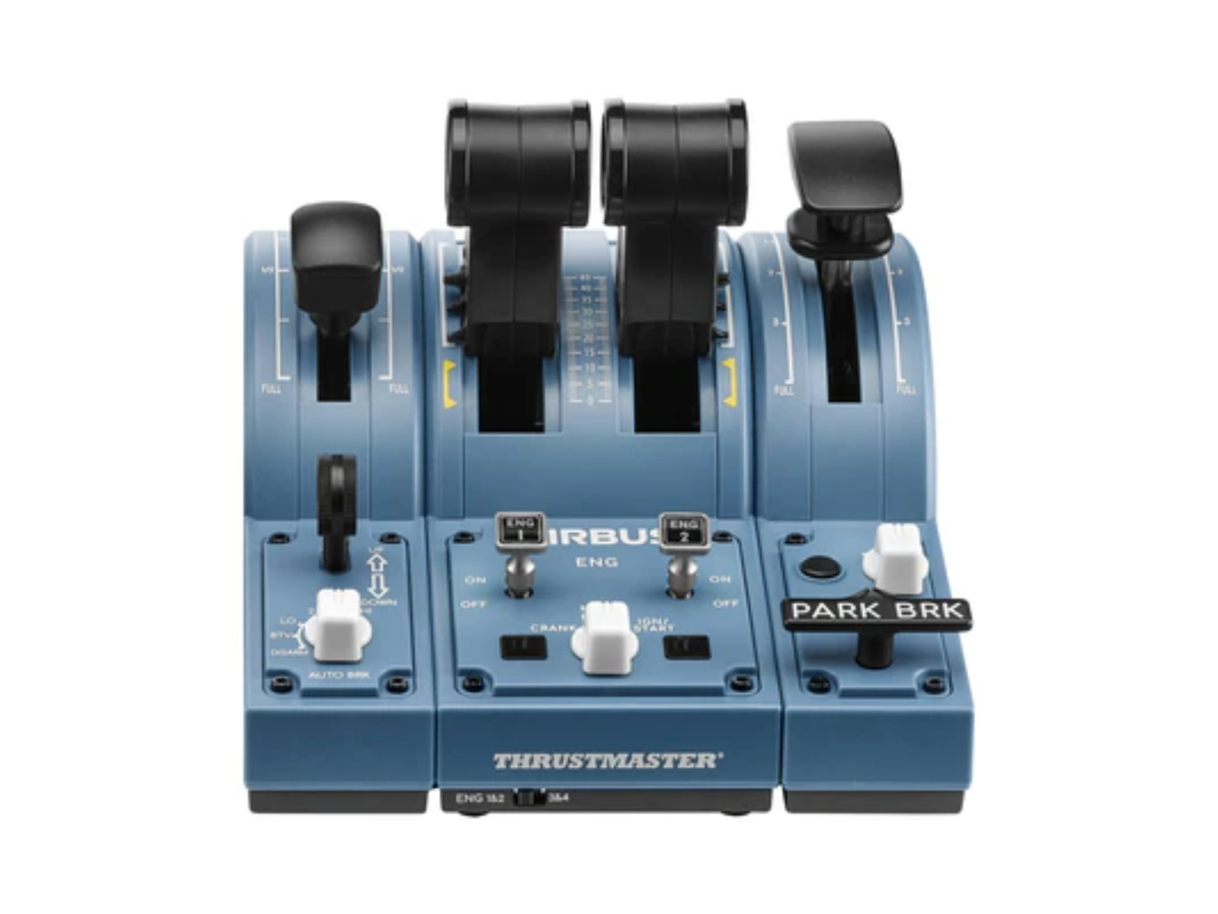 Thrustmaster TCA Captains Airbus Edition Flight Stick, Throttle & Add-On (PC)