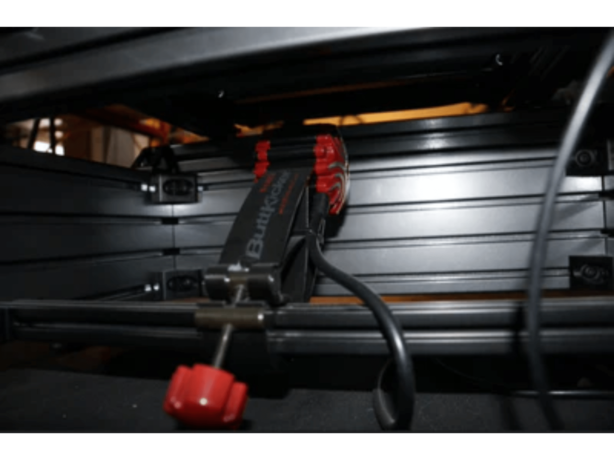 Advanced ButtKicker Mount by Advanced Sim Racing for Racing Simulators