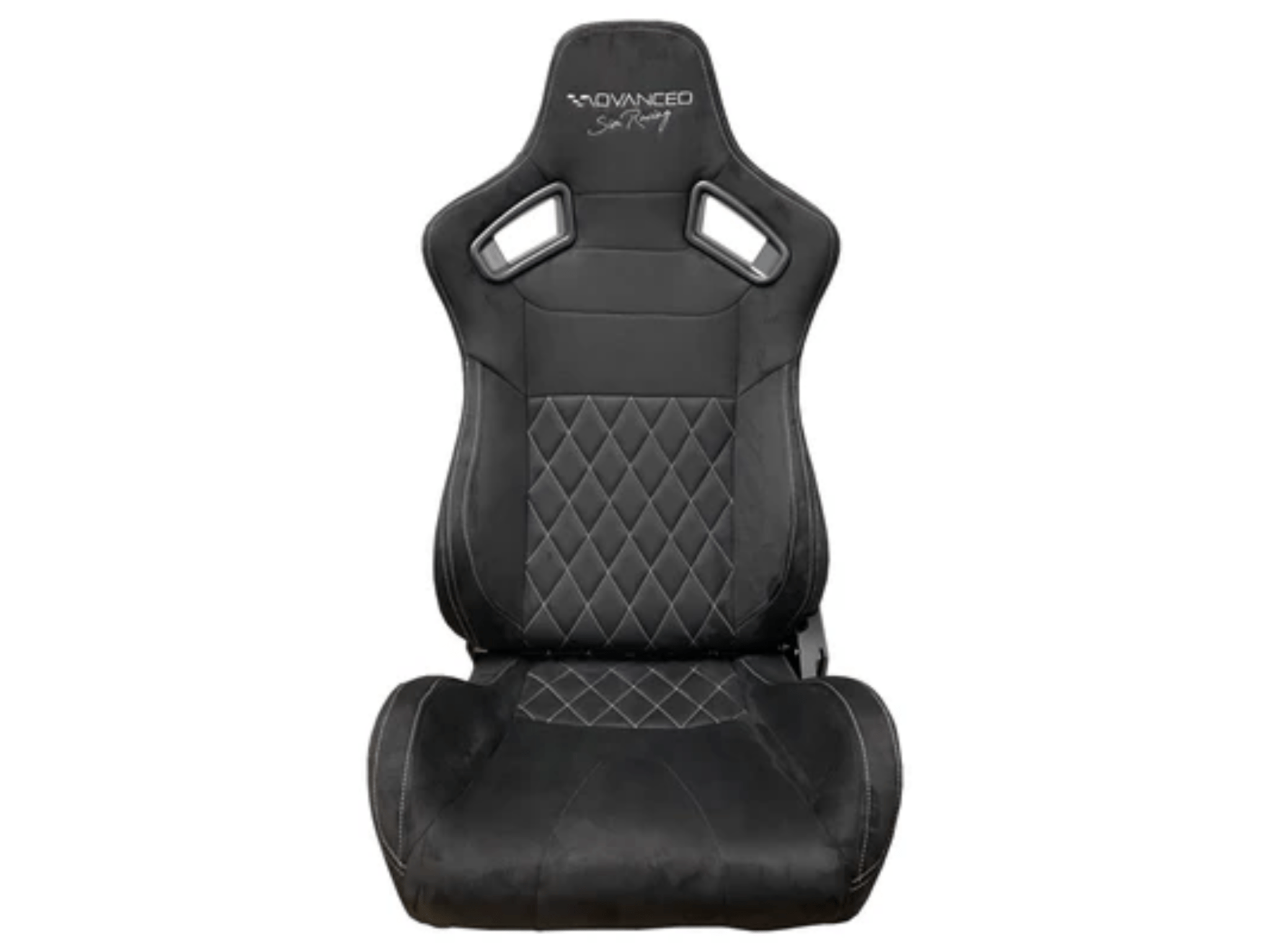 ASR Premium Recliner Seat (Suede) by Advanced Sim Racing for Racing Simulators