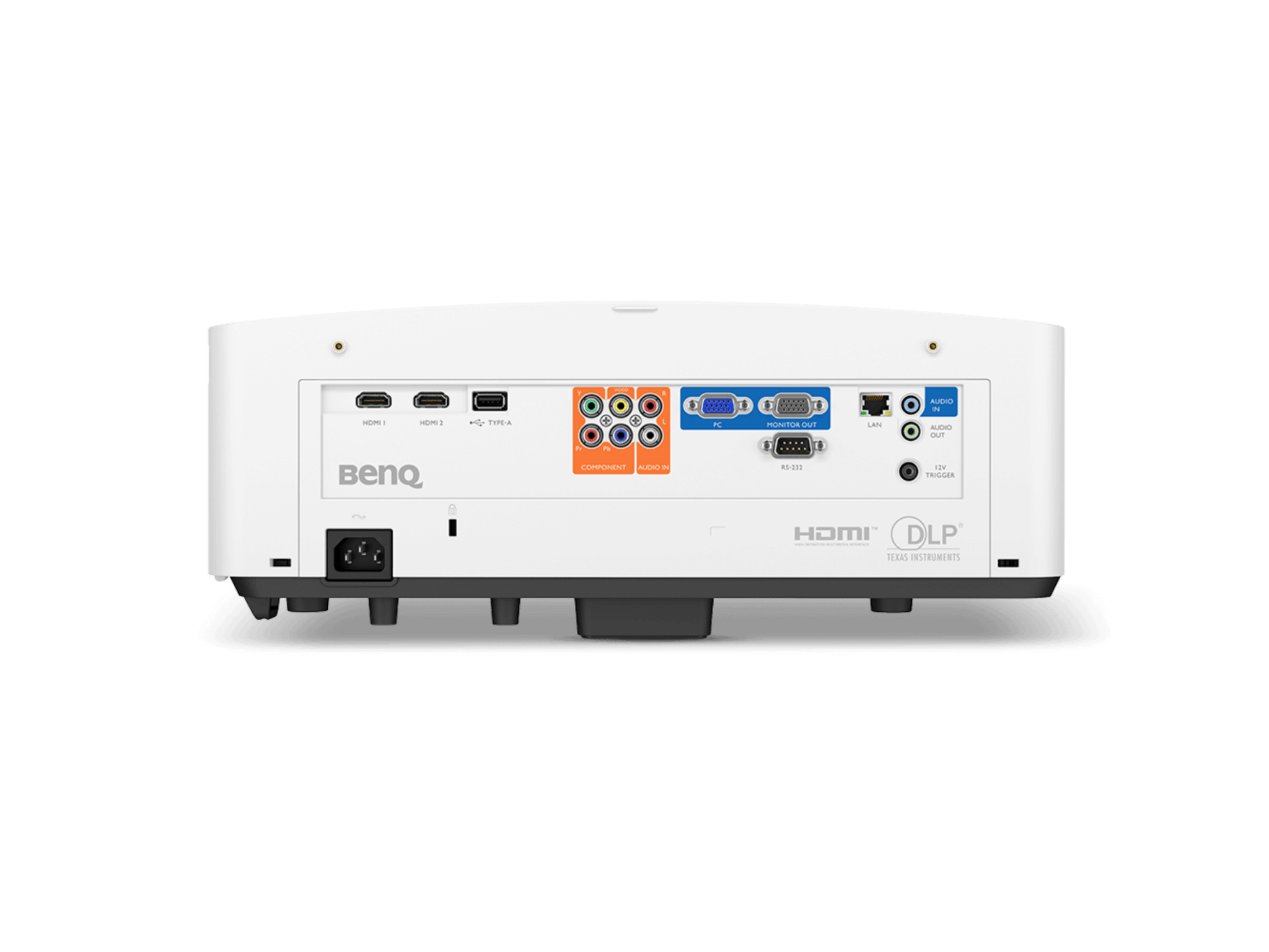 BenQ LU710 WUXGA 4000 ANSI Lumens Normal Throw Laser Projector by BenQ for Home and Indoor Golf Simulators
