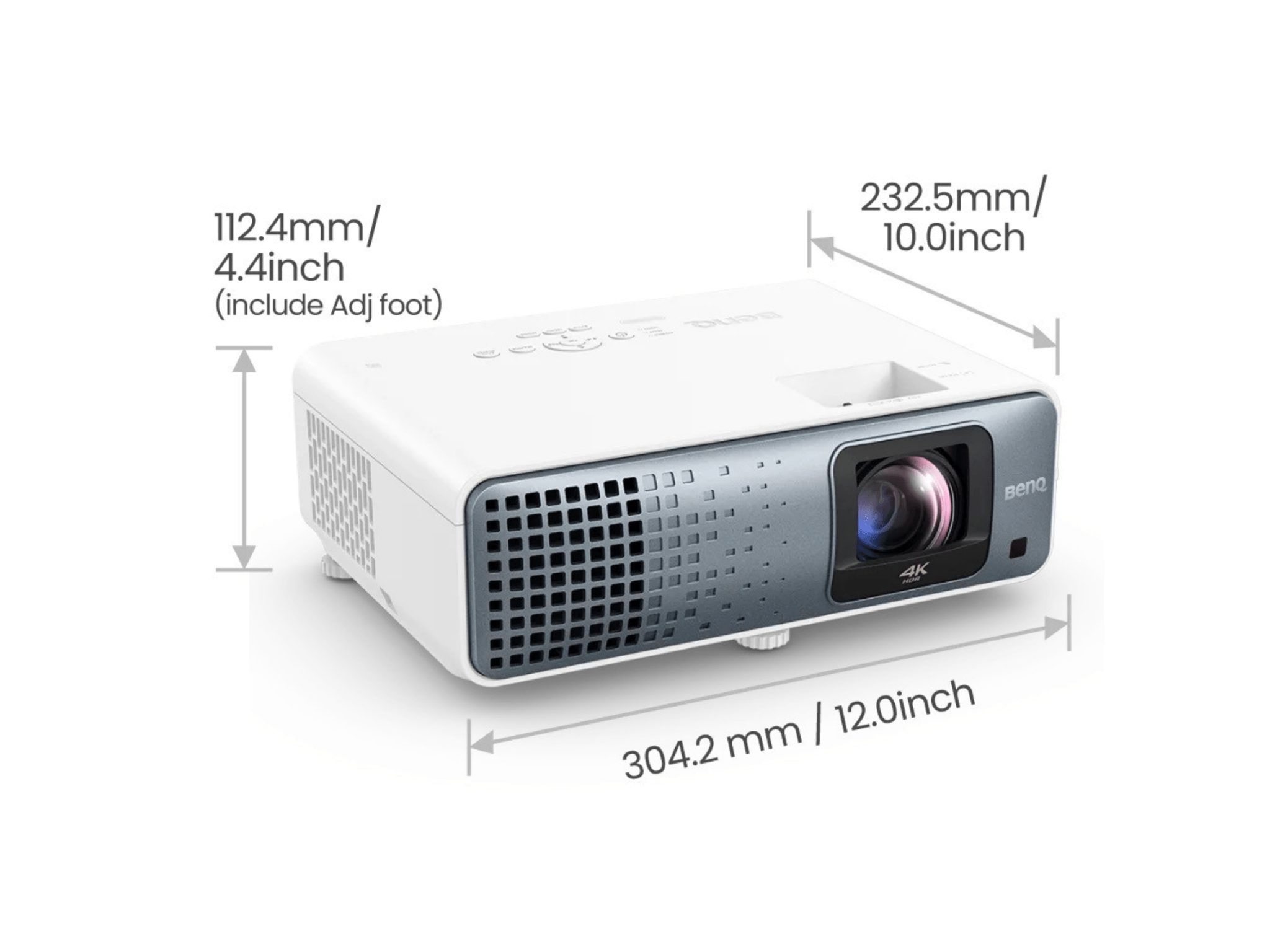 BenQ TK710STi 4K UHD Short Throw Golf Simulator Projector by BenQ for Home and Indoor Golf Simulators