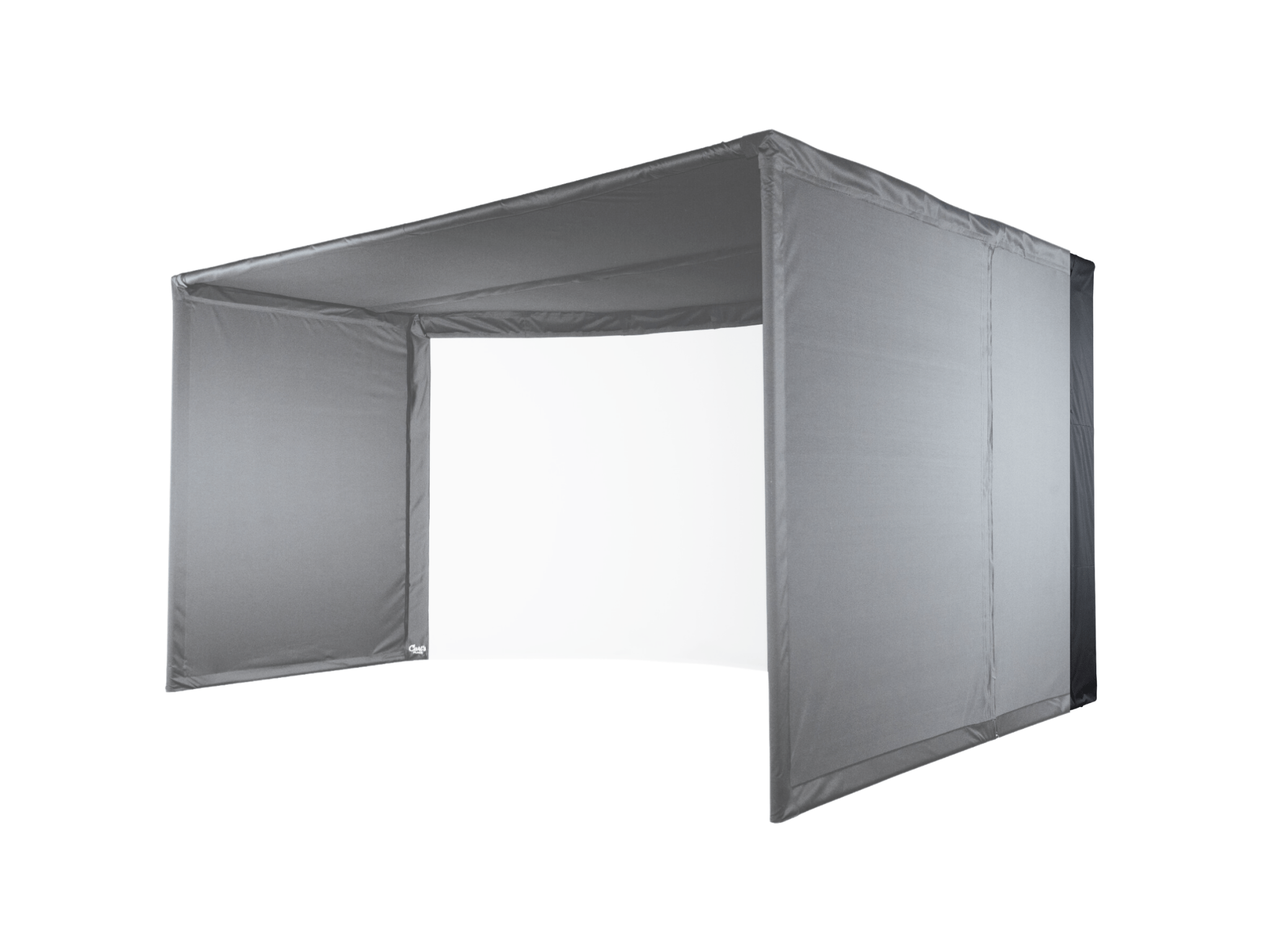 Carl's Place Curved Enclosure Back Cover Kit by Carl's Place for Home and Indoor Golf Simulators
