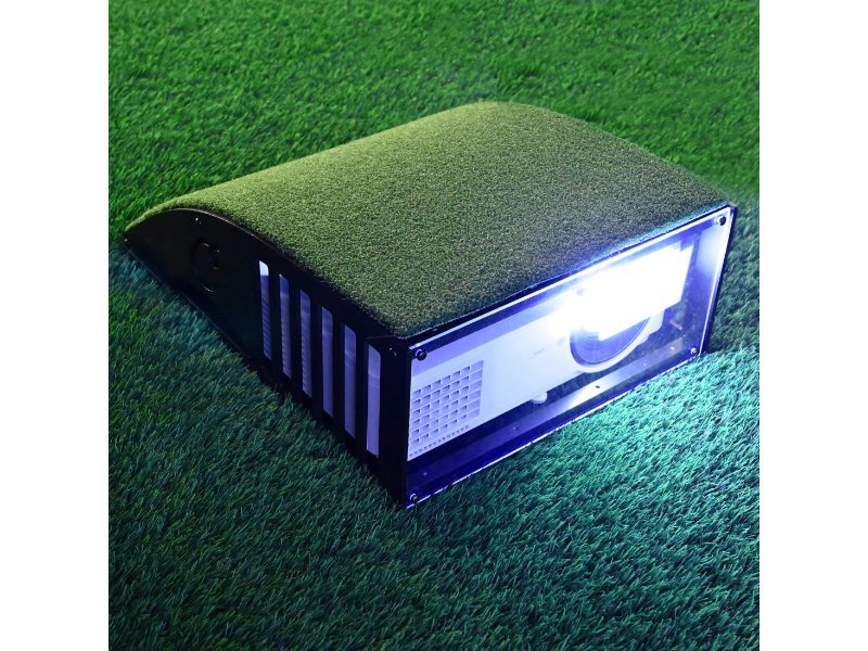 Carl's Place Floor Mounted Projector Enclosure by Carl's Place for Home and Indoor Golf Simulators