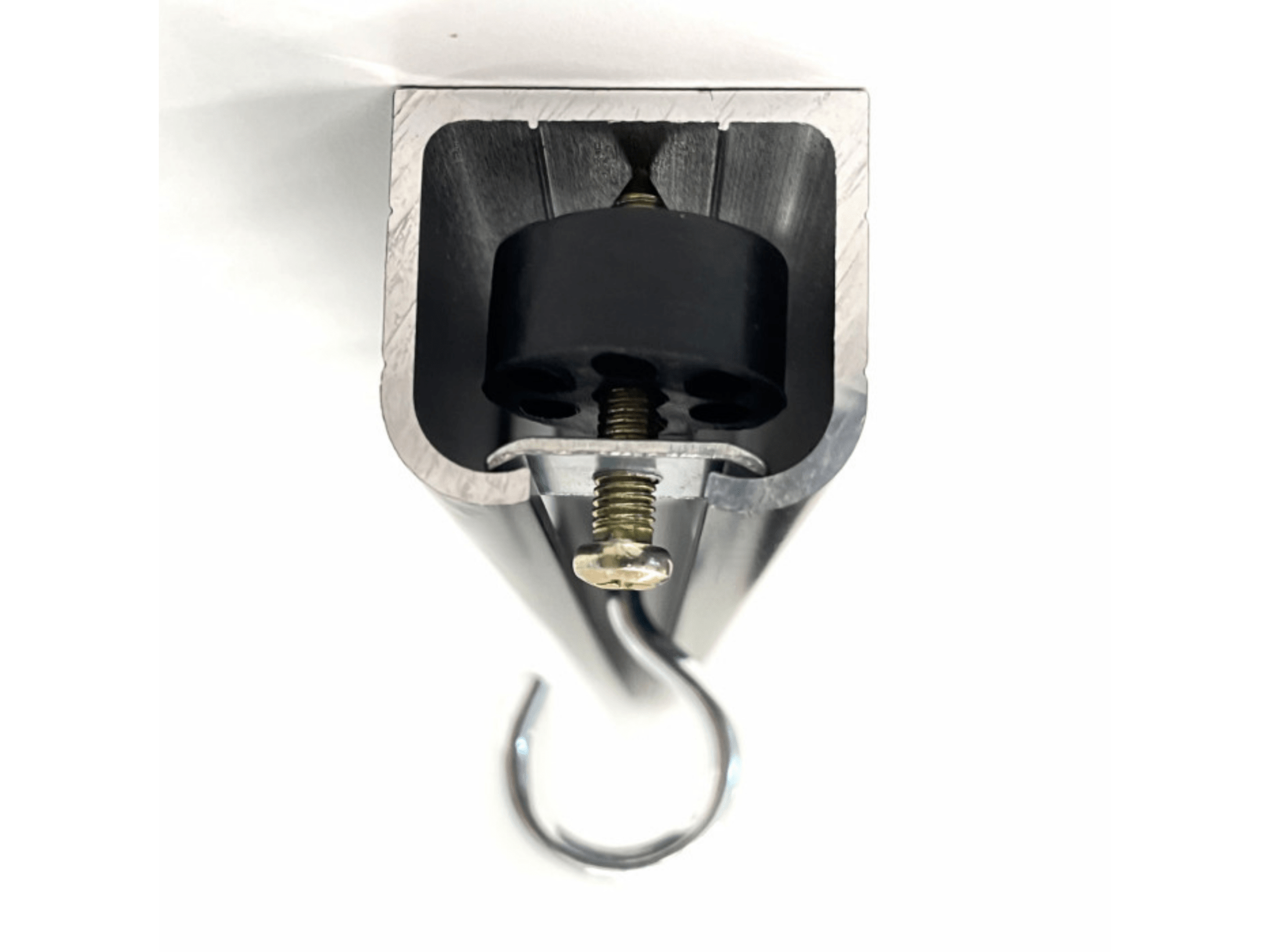 Ceiling Mount Curtain Hardware Kit by Carl's Place for Home and Indoor Golf Simulators