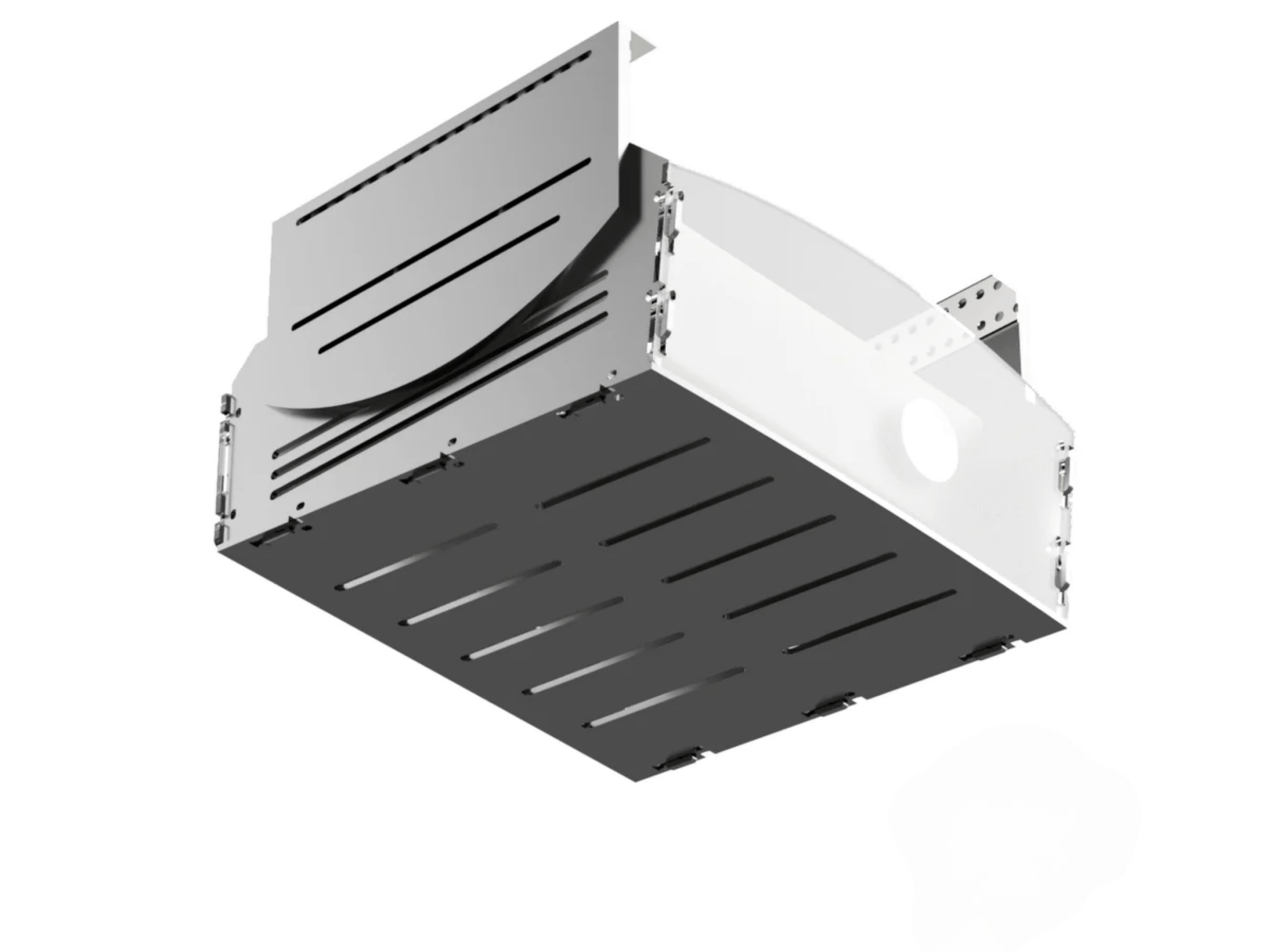 Ceiling Mount Projector Shield Cage by AllSportSystems for Home and Indoor Golf Simulators