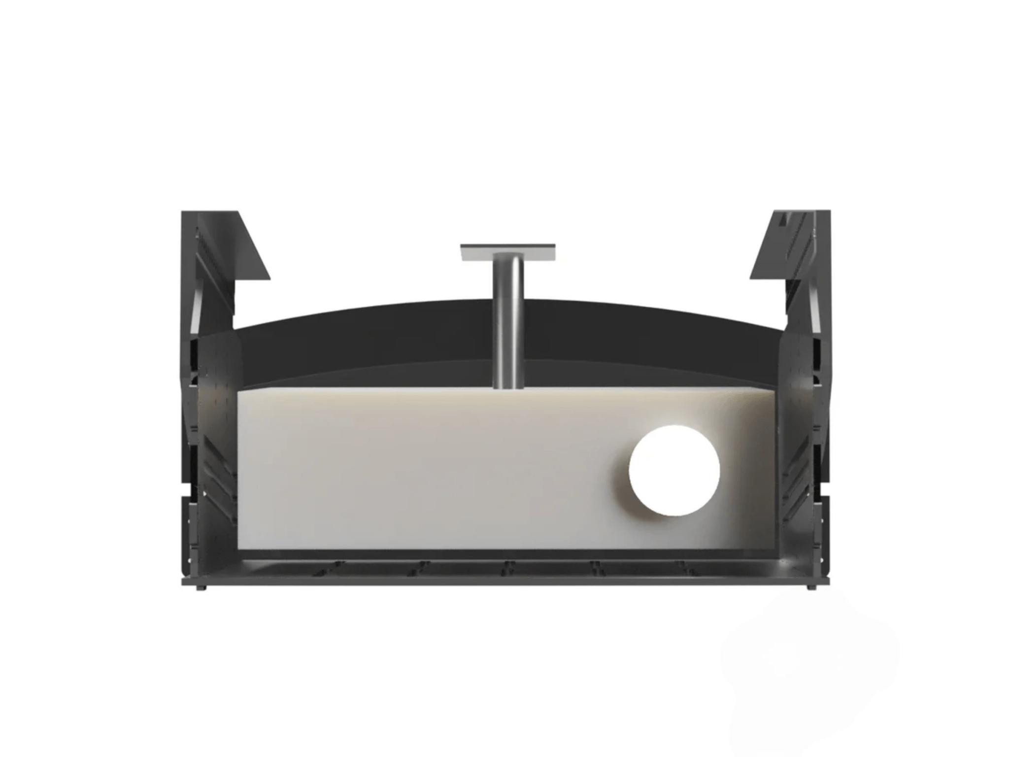 Ceiling Mount Projector Shield Cage by AllSportSystems for Home and Indoor Golf Simulators