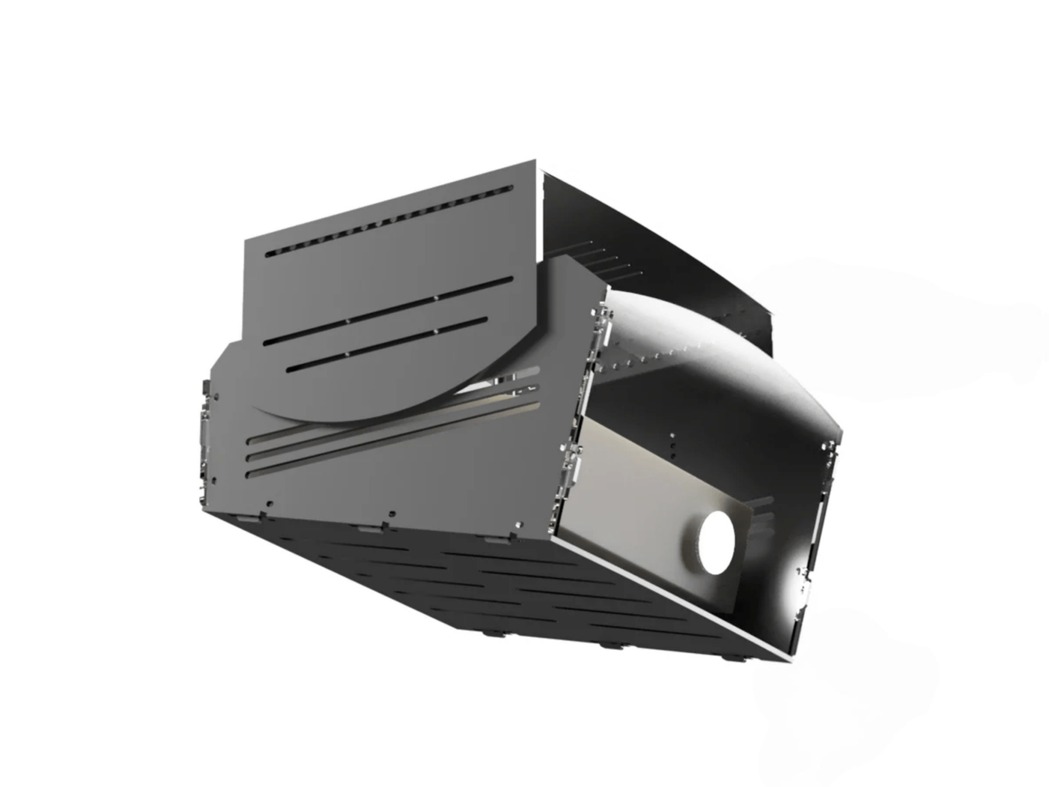 Ceiling Mount Projector Shield Cage by AllSportSystems for Home and Indoor Golf Simulators
