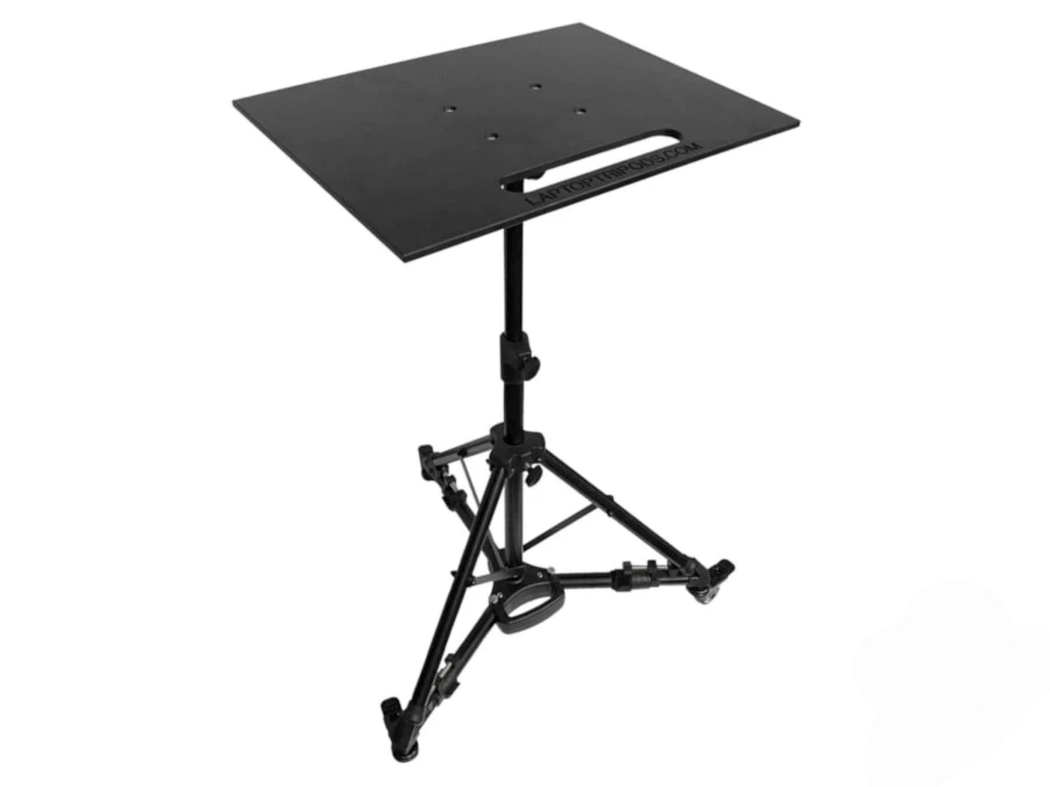 Classic Laptop Mobile Computer Stand by AllSportSystems for Home and Indoor Golf Simulators