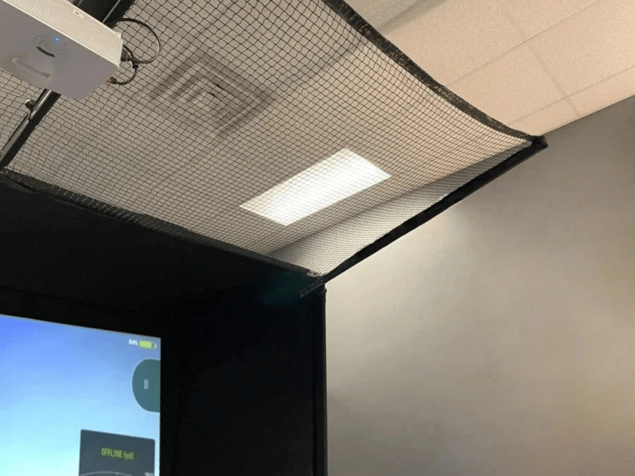 DIY Bay Golf Simulator Enclosure by AllSportSystems for Home and Indoor Golf Simulators