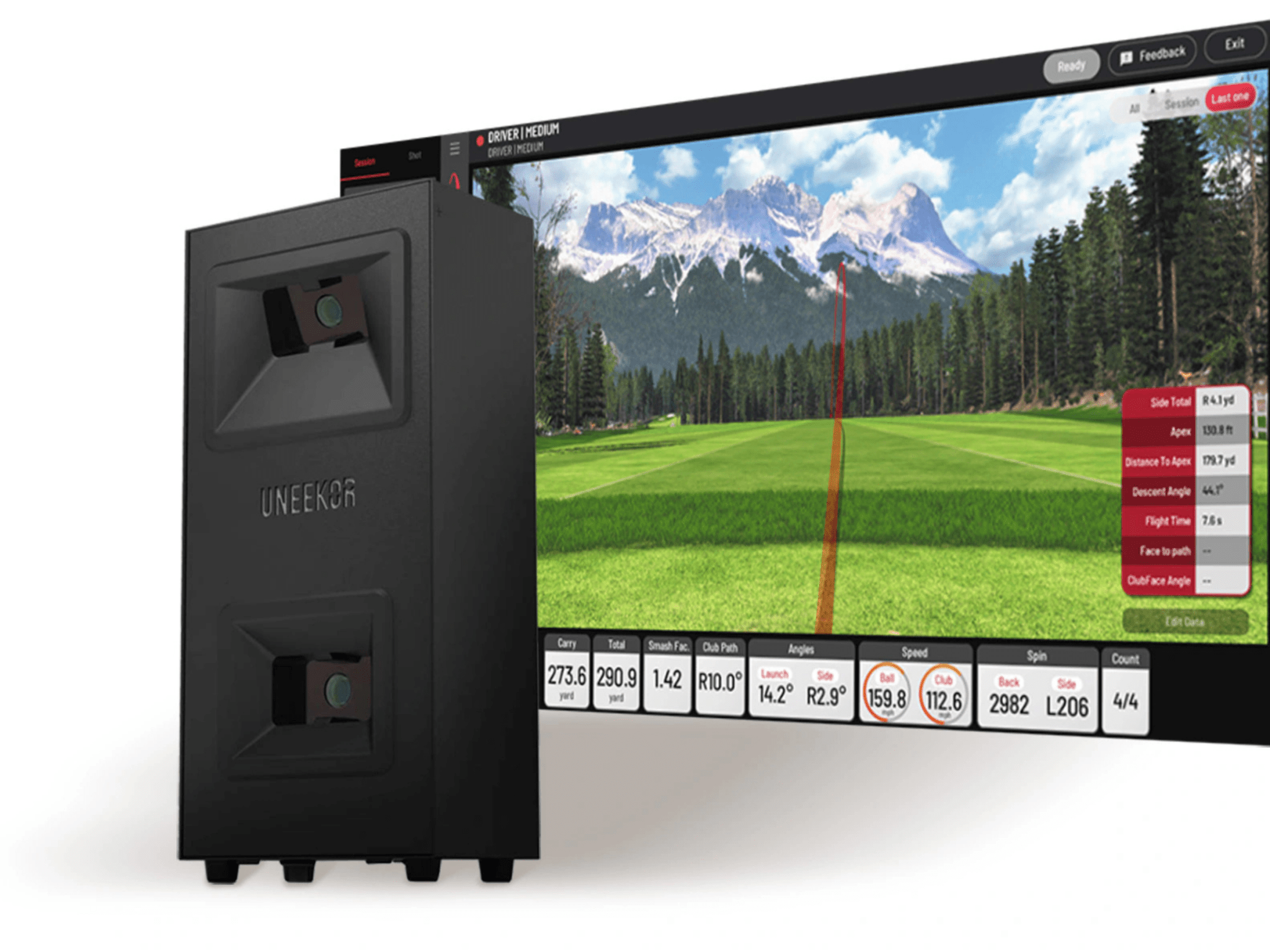 EYE MINI Lite Launch Monitor by Uneekor for Home and Indoor Golf Simulators