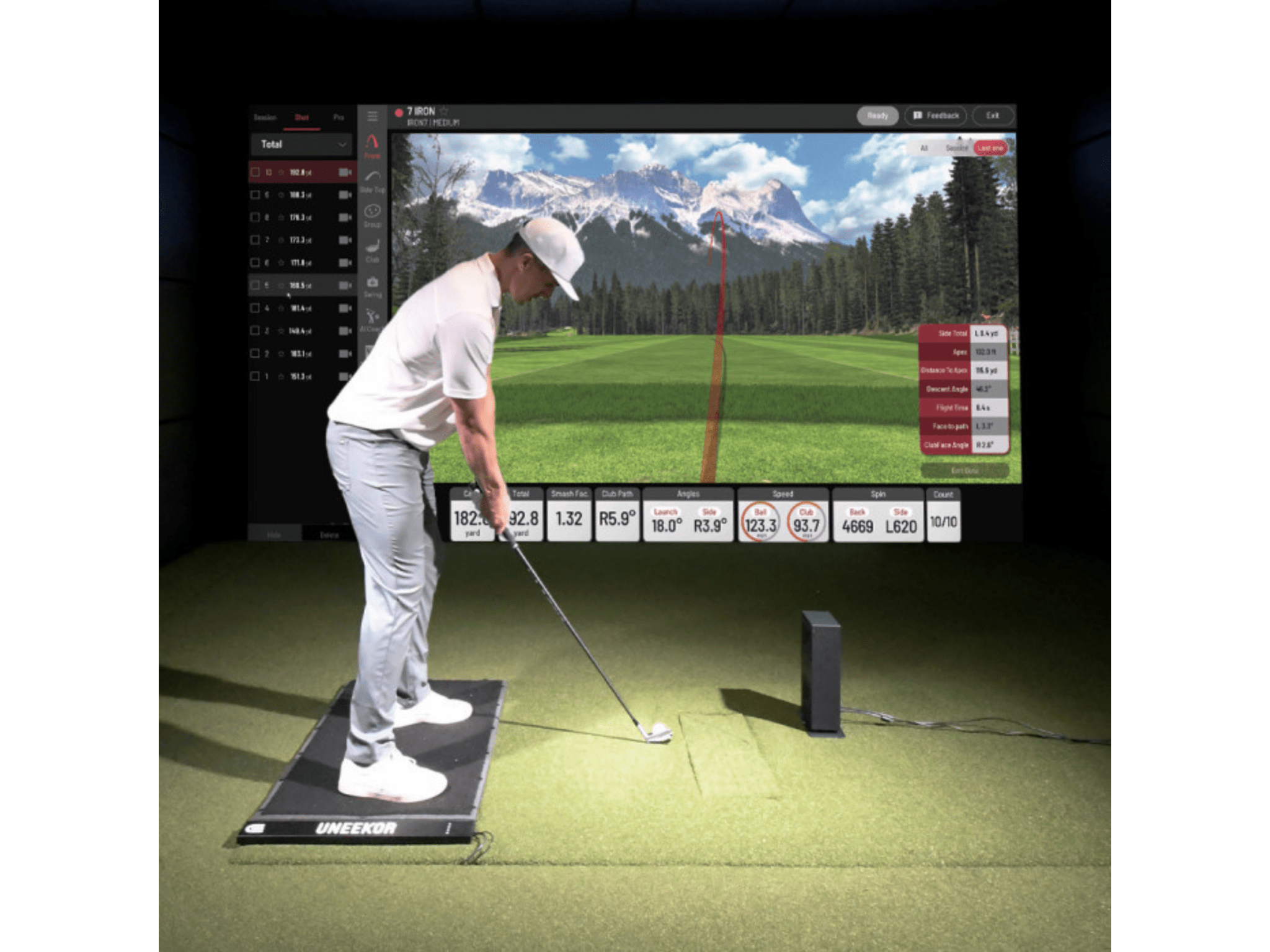 EYE MINI Lite Launch Monitor by Uneekor for Home and Indoor Golf Simulators