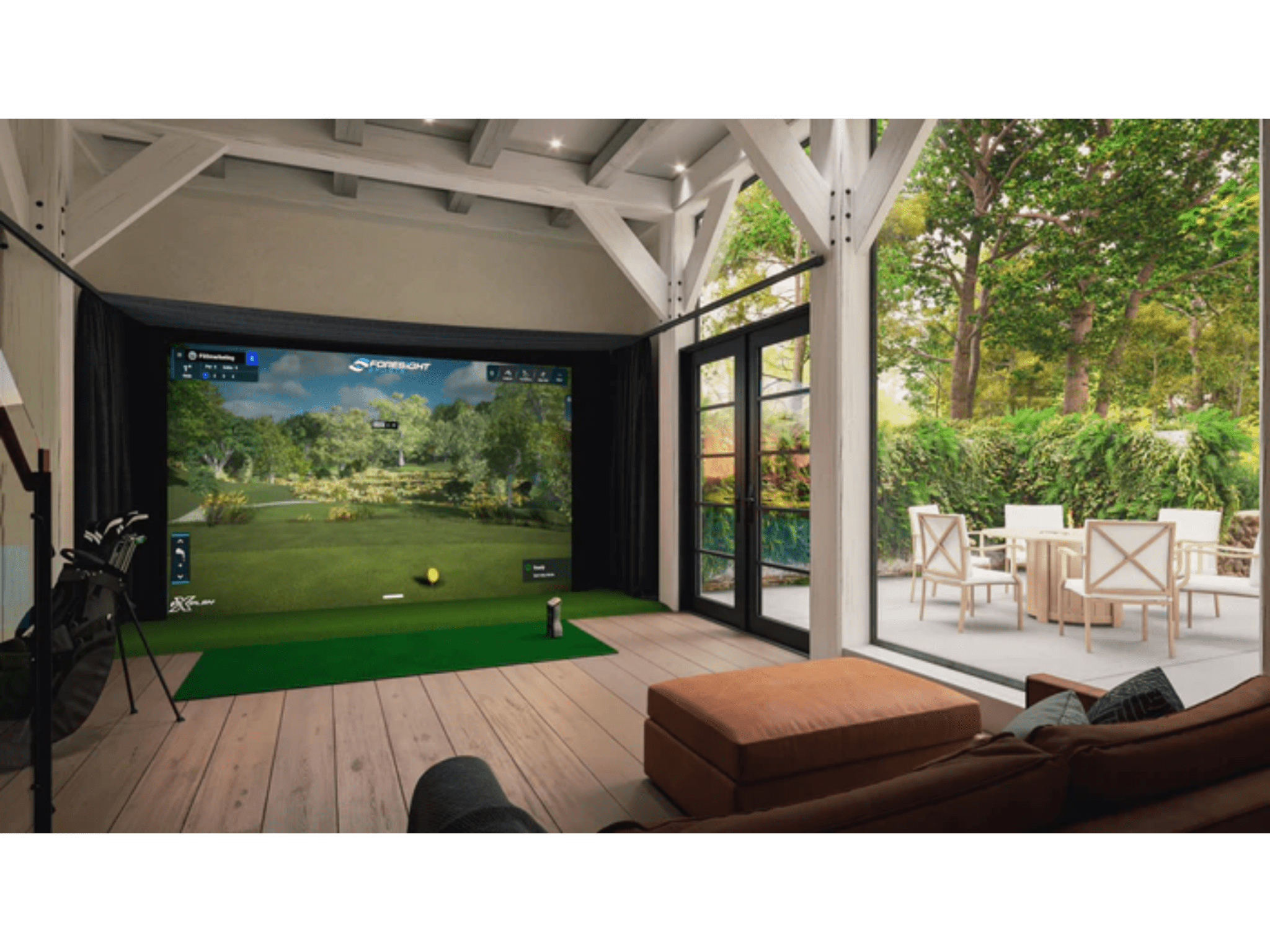 GCQuad Launch Monitor by Foresight Sports for Home and Indoor Golf Simulators