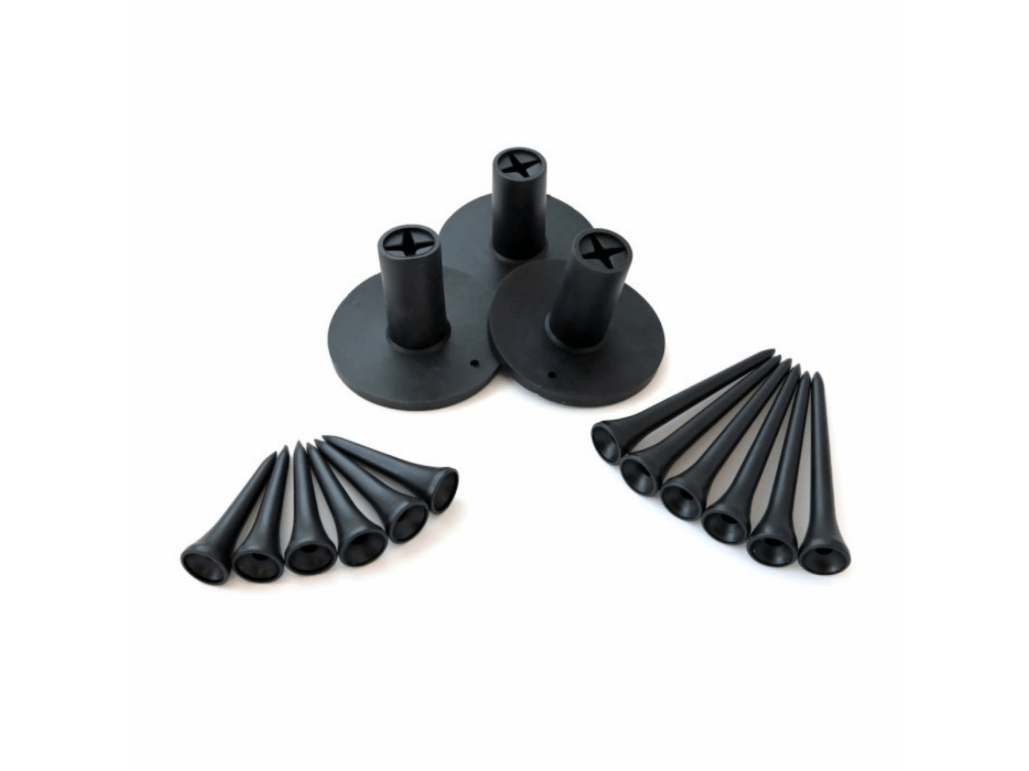 Golf Mat Tee Pack by Carl's Place for Home and Indoor Golf Simulators
