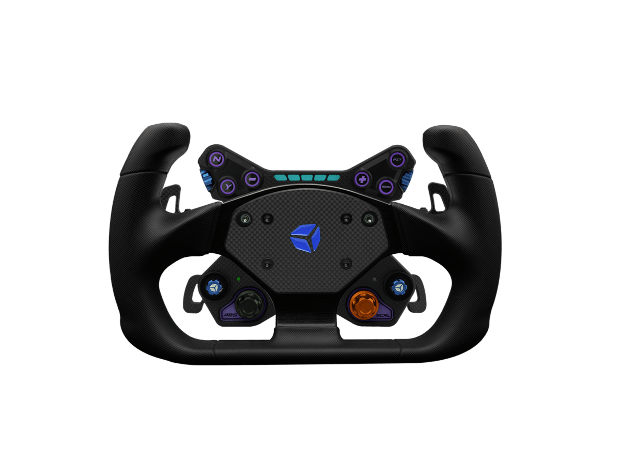 GT PRO V2 Rubber Steering Wheel by Cube Controls for Racing Simulators