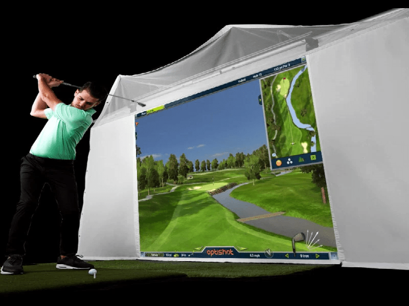 HomeCourse Wall Mount Kit by HomeCourse for Home and Indoor Golf Simulators