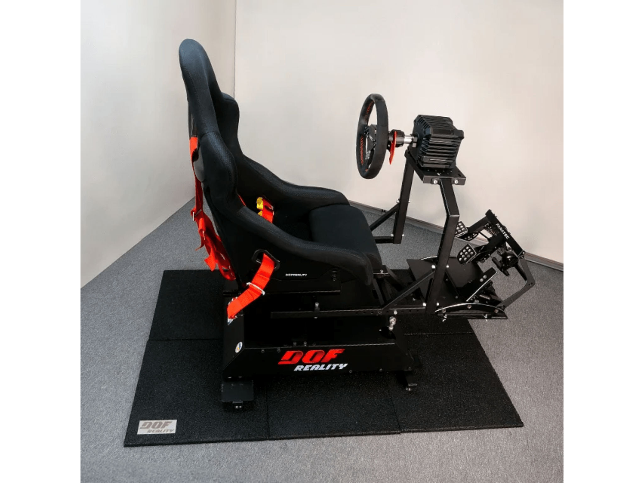 Mat with DOF Reality Shield for 2 - 3DOF Platforms by DOF Reality for Racing Simulators