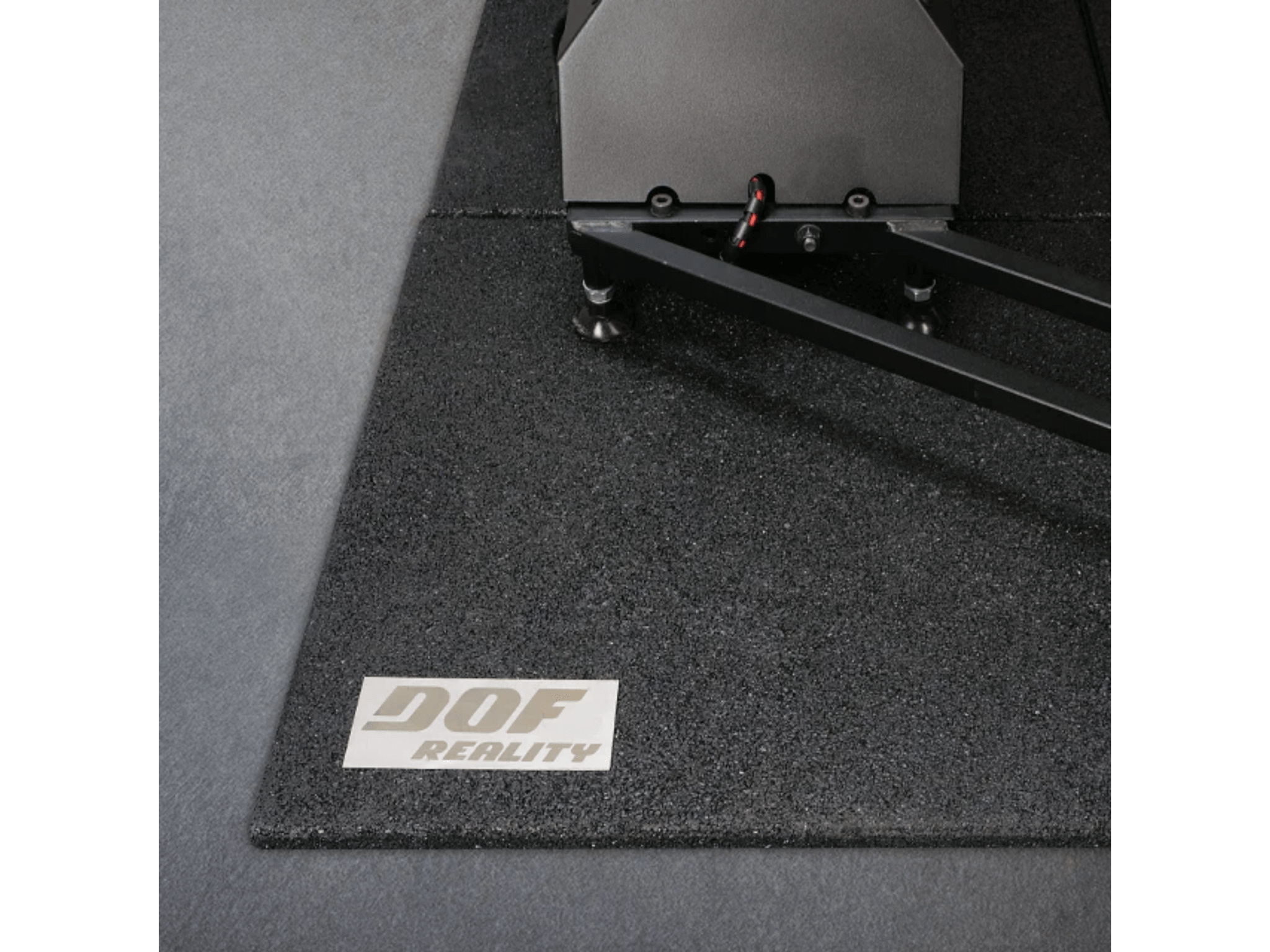 Mat with DOF Reality Shield for 6DOF Platform by DOF Reality for Racing Simulators