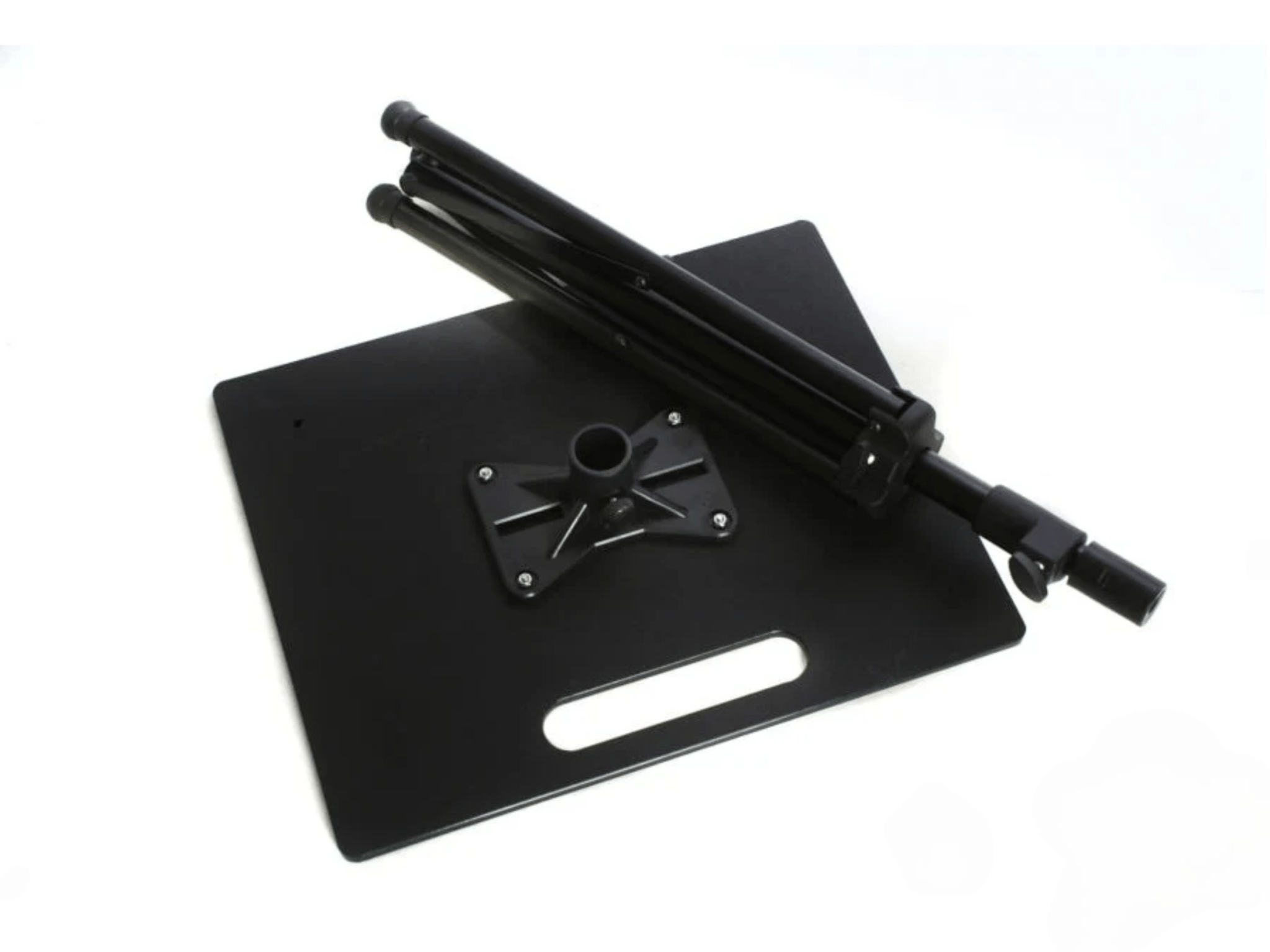 Mini Portable Laptop Tripod Computer Stand by AllSportSystems for Home and Indoor Golf Simulators