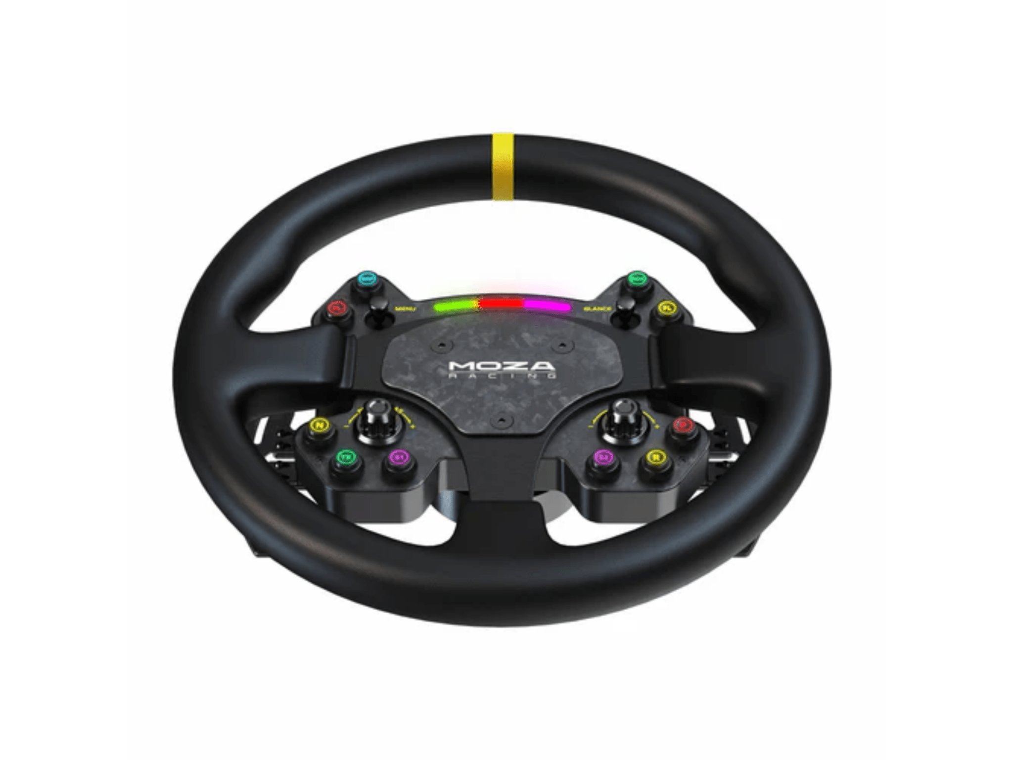 MOZA Racing RS Steering Wheel (Leather) by MOZA Racing for Racing Simulators