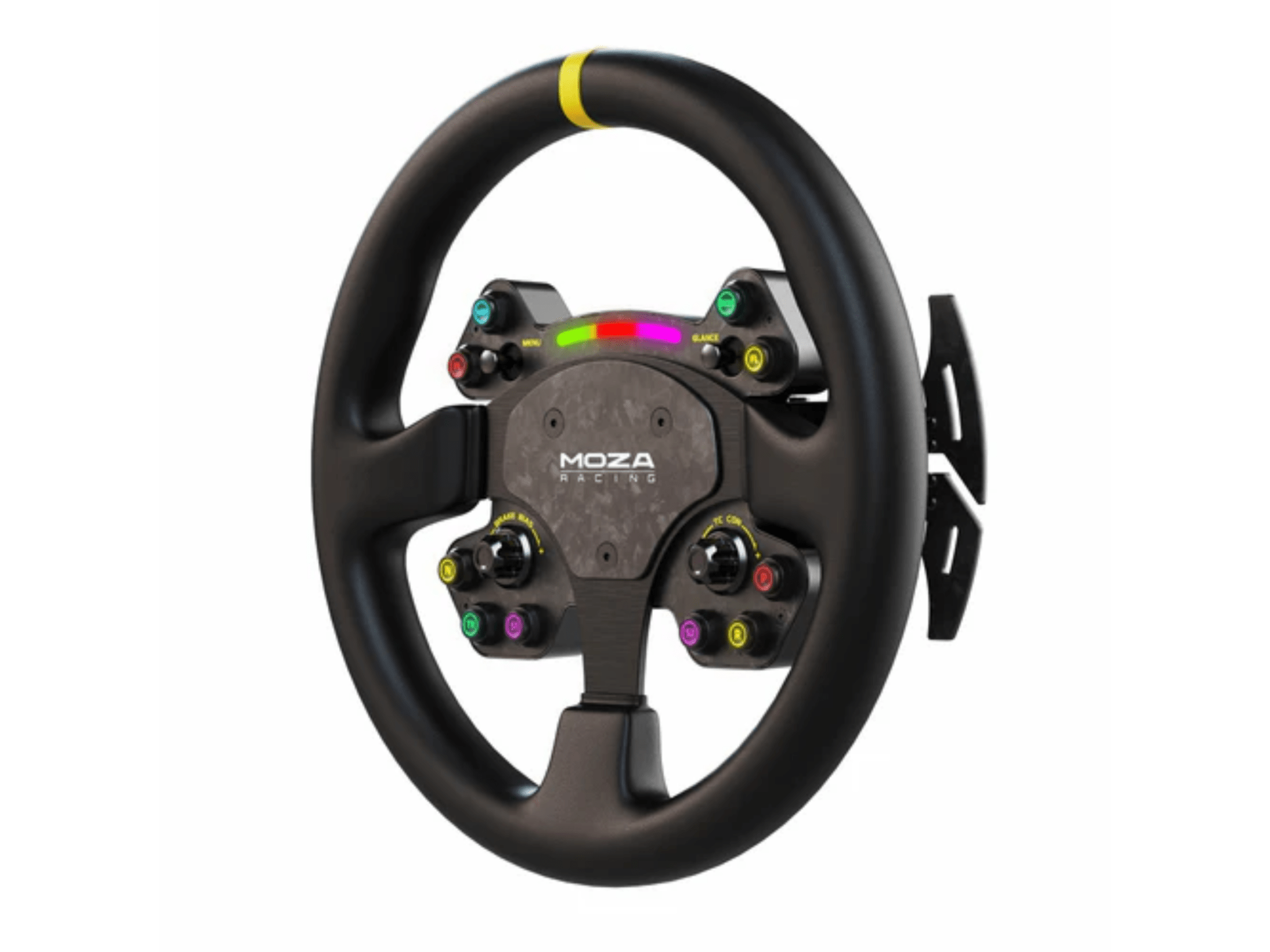 MOZA Racing RS Steering Wheel (Leather) by MOZA Racing for Racing Simulators