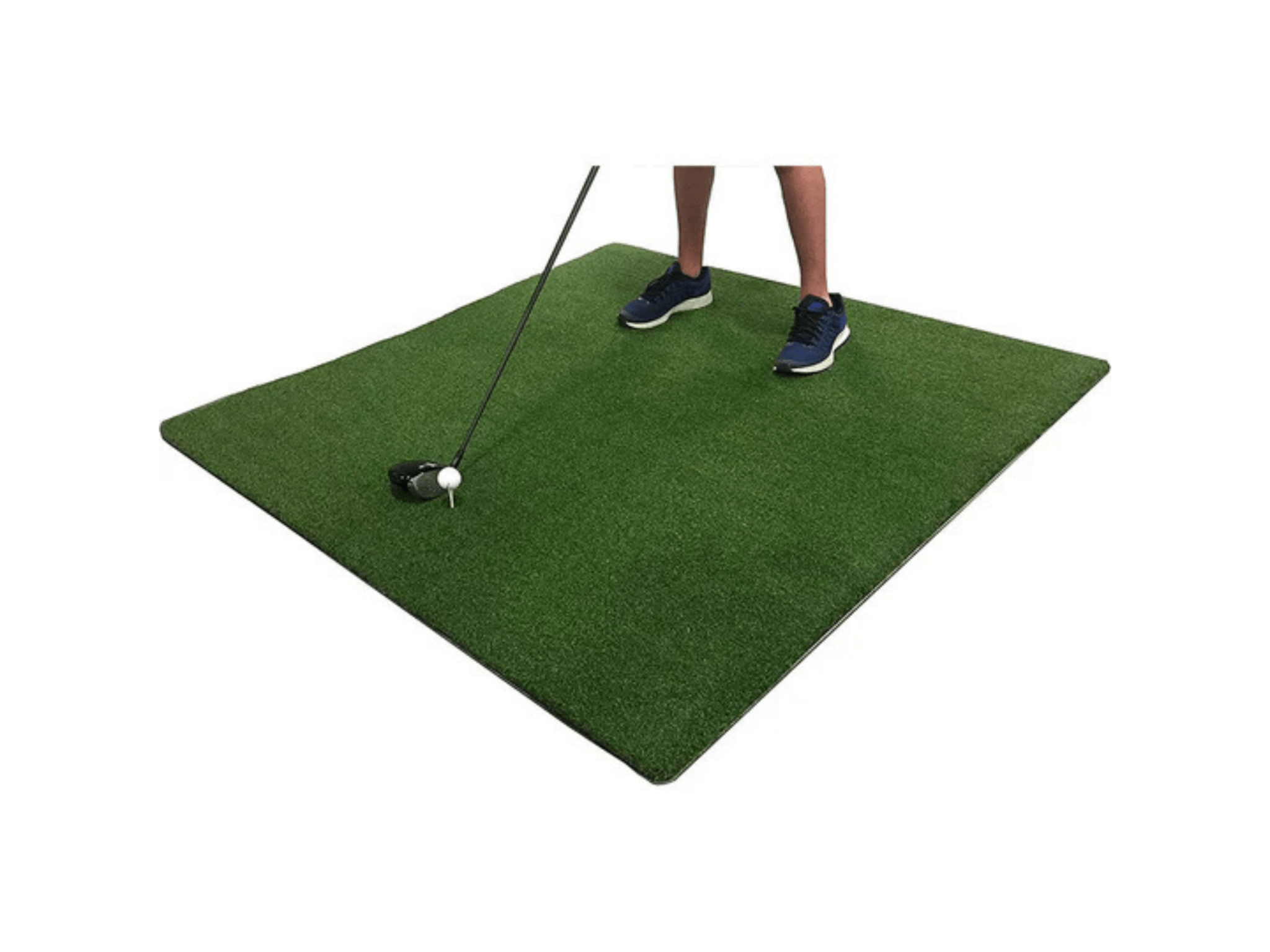 Prostrike Commercial Golf Practice Mat by Spornia for Home and Indoor Golf Simulators