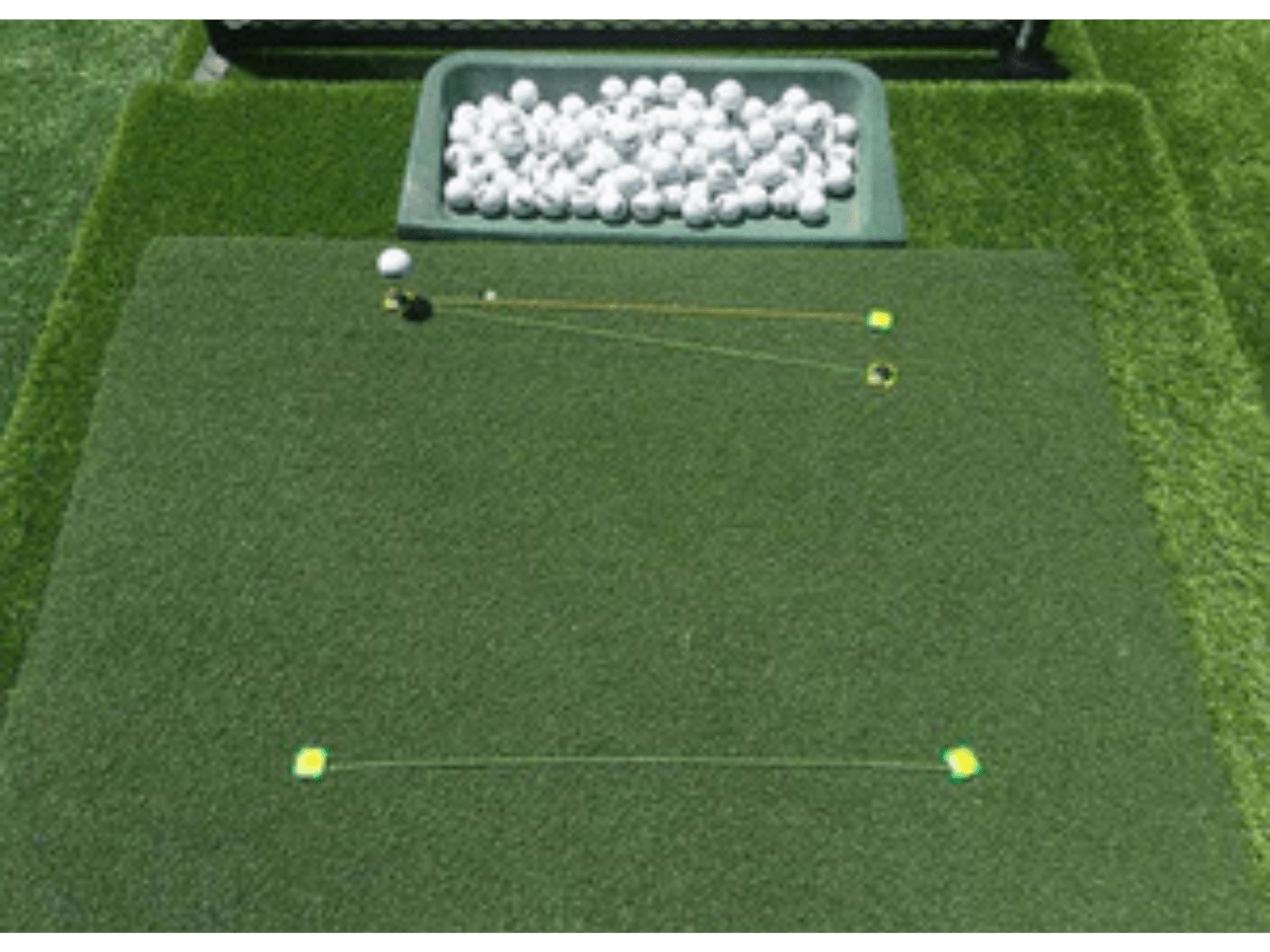 Prostrike Commercial Golf Practice Mat by Spornia for Home and Indoor Golf Simulators