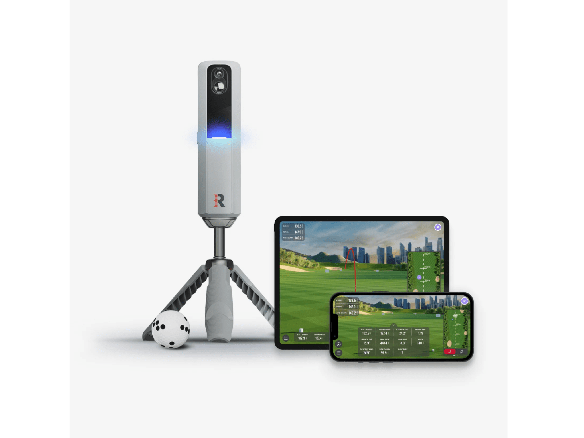 Rapsodo MLM2PRo + Callaway RPT Bundle by Rapsodo for Home and Indoor Golf Simulators