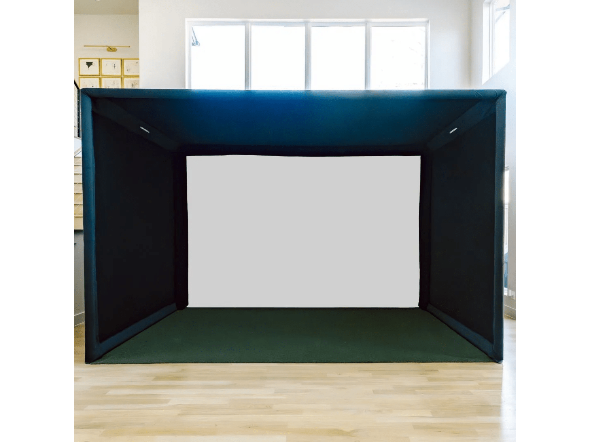 SIGPRO Commercial Enclosure by The Indoor Golf Shop for Home and Indoor Golf Simulators
