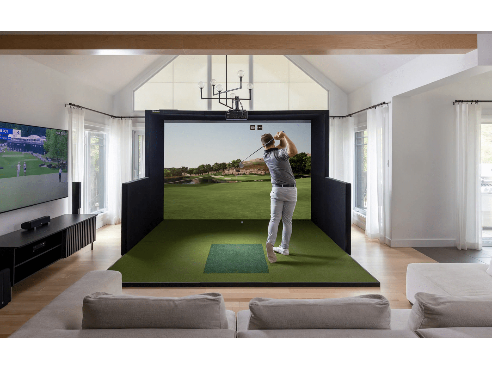 SimBooth 1 Kit by SimBooth for Home and Indoor Golf Simulators