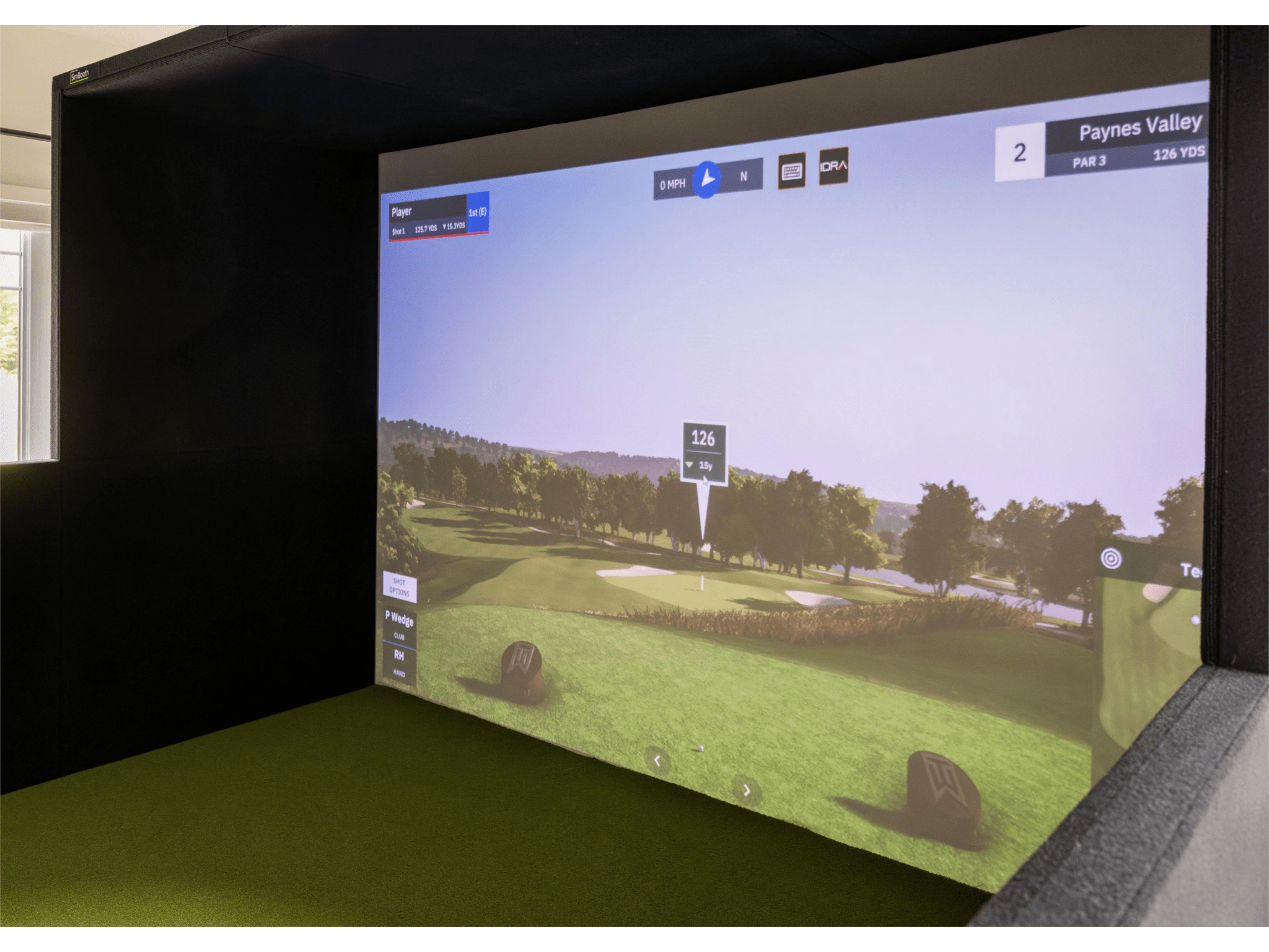 SimBooth 1 Kit by SimBooth for Home and Indoor Golf Simulators