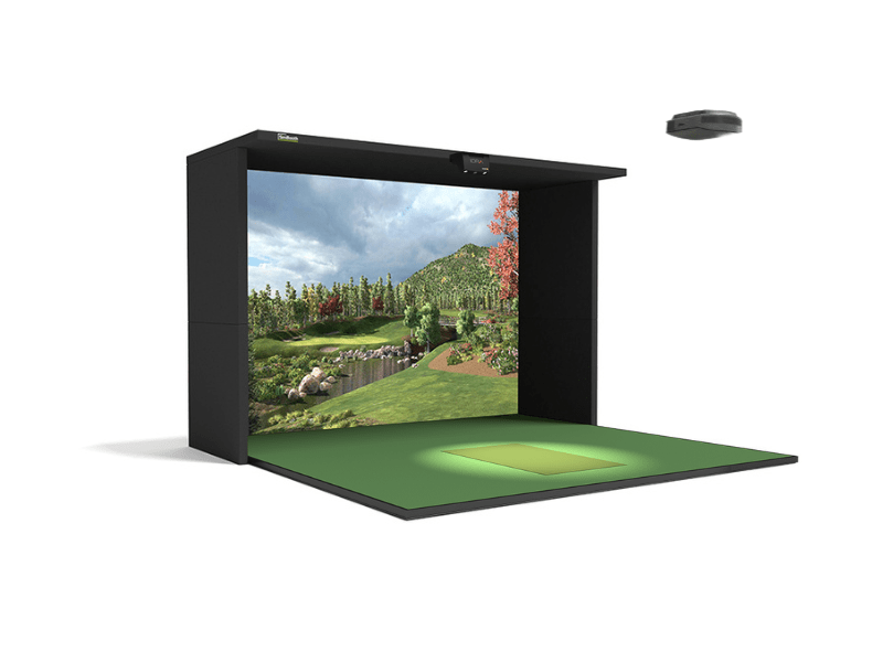 SimBooth 2 Golf Simulator Enclosure by SimBooth for Home and Indoor Golf Simulators