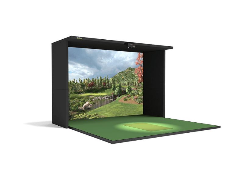 SimBooth 2 Golf Simulator Enclosure by SimBooth for Home and Indoor Golf Simulators