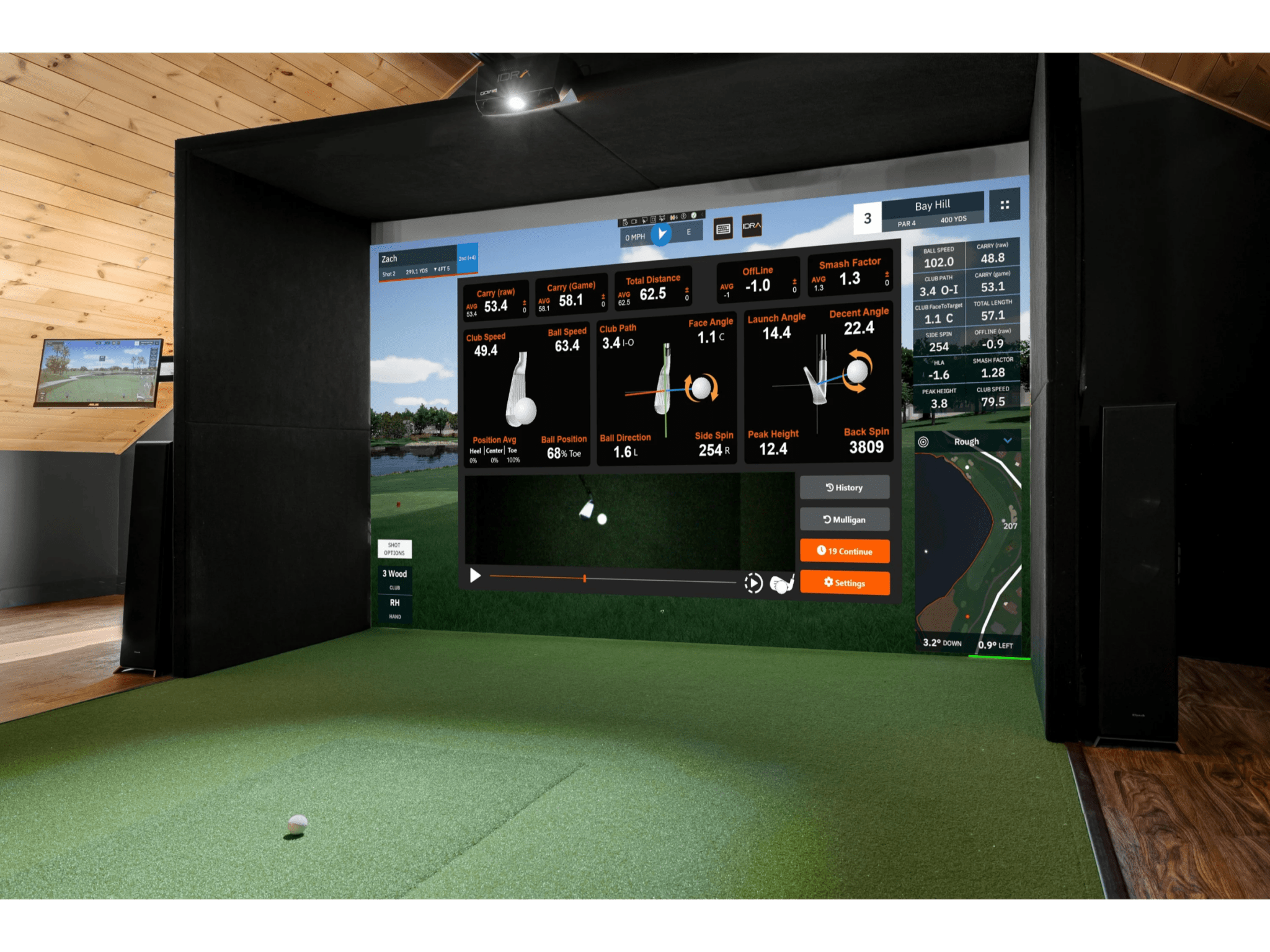 SimBooth 2 Kit by SimBooth for Home and Indoor Golf Simulators