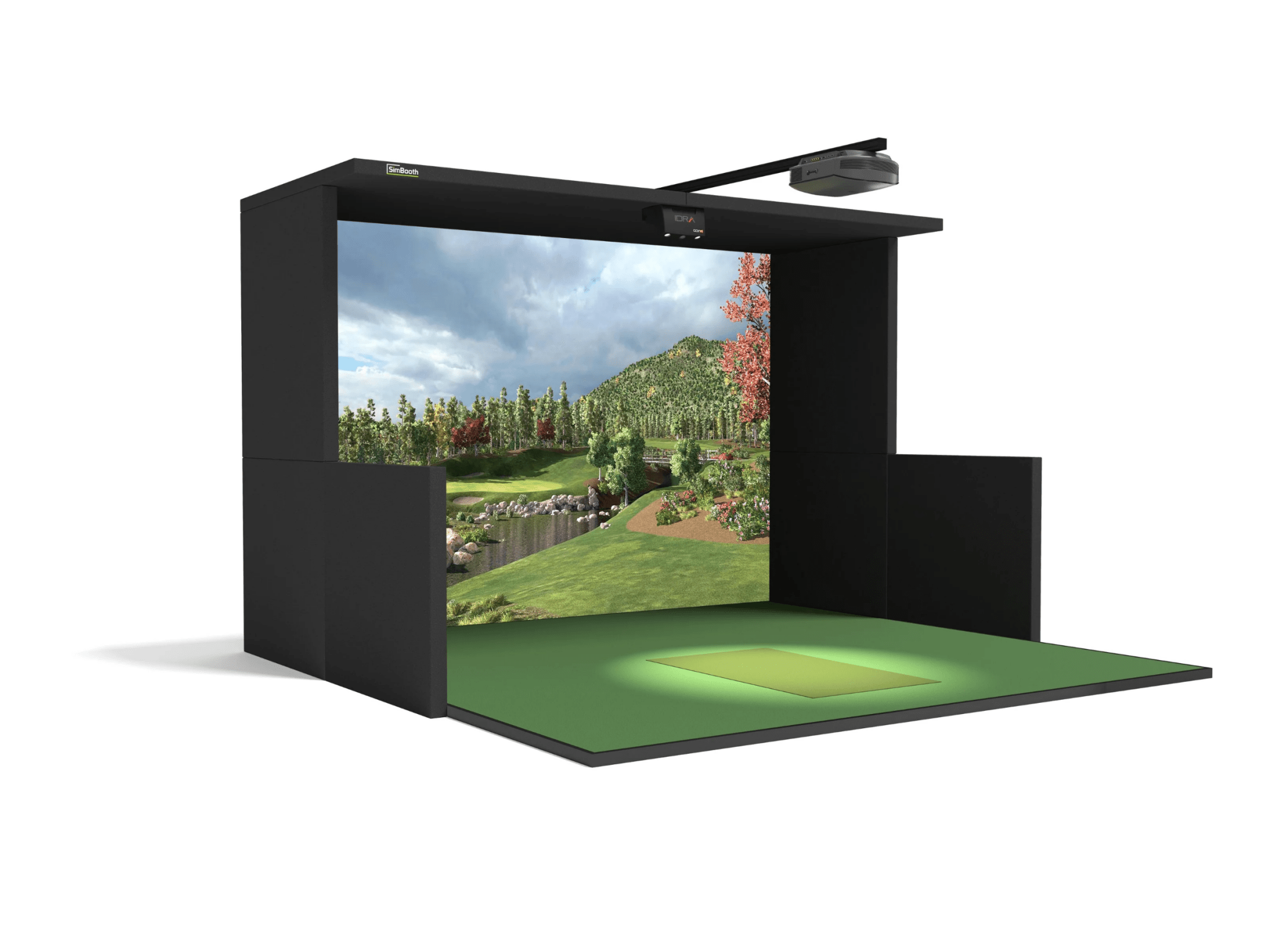 SimBooth 2 Kit by SimBooth for Home and Indoor Golf Simulators