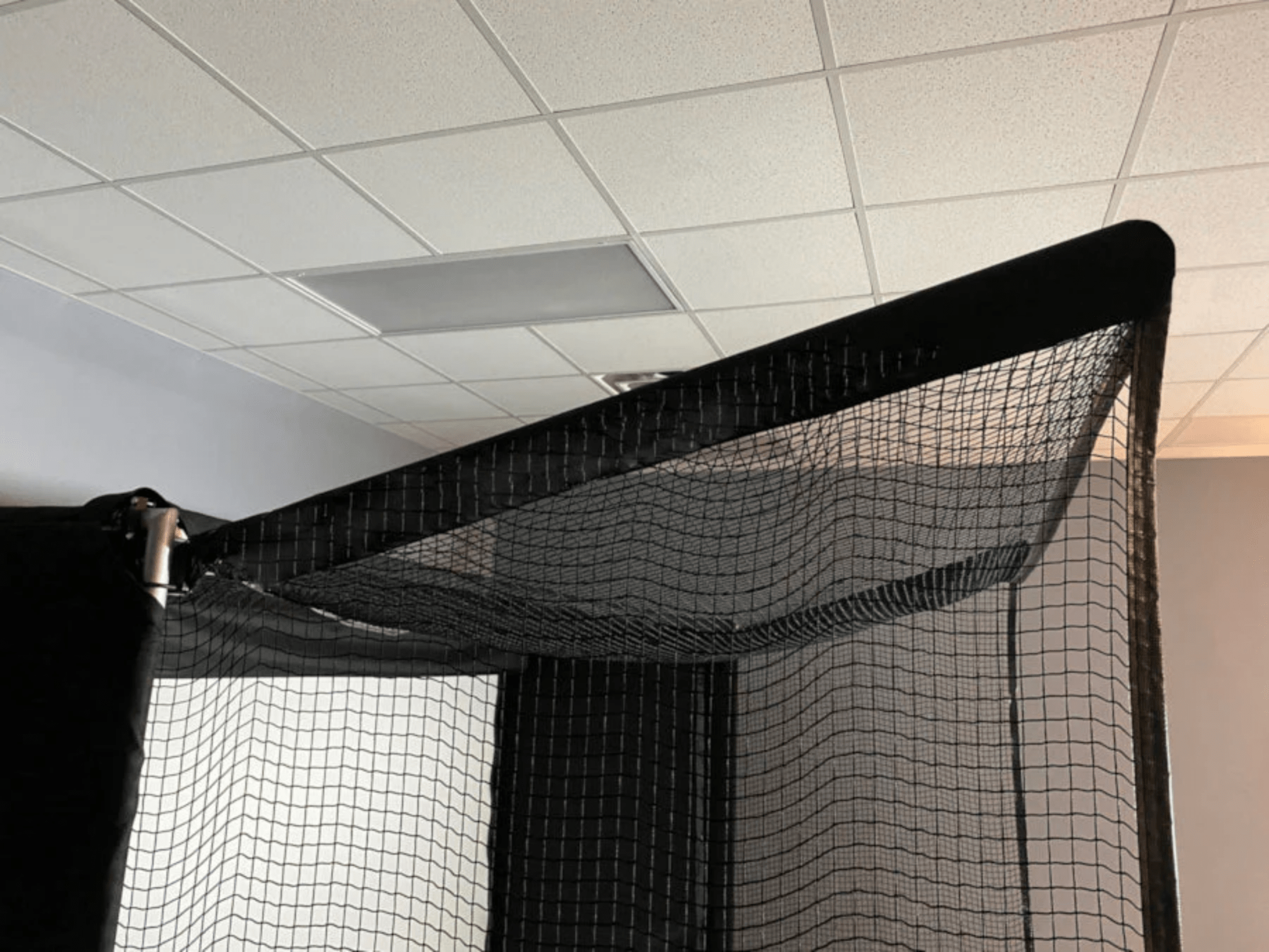 SkyGuard Safety Netting - Top and Sides by AllSportSystems for Home and Indoor Golf Simulators