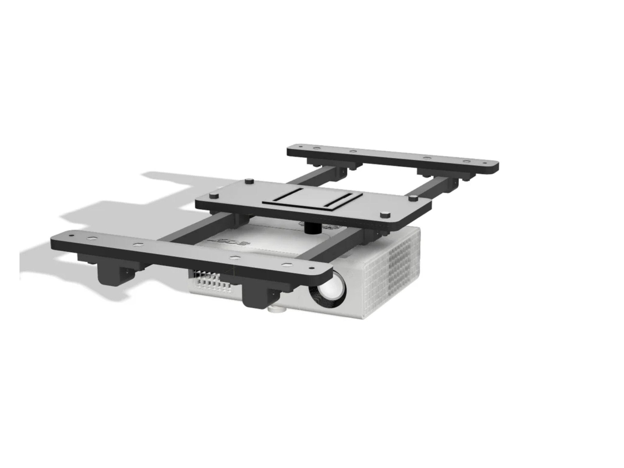 SkyRail Sliding Ceiling Projector Mount by AllSportSystems for Home and Indoor Golf Simulators