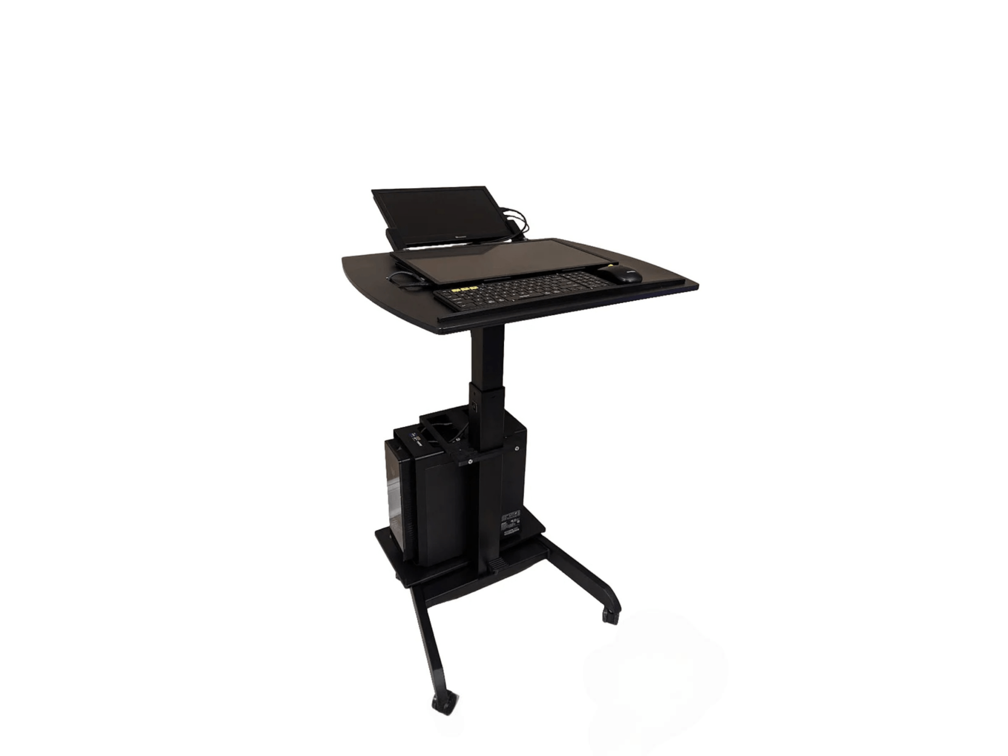 Smart Cart Rolling Podium by AllSportSystems for Home and Indoor Golf Simulators