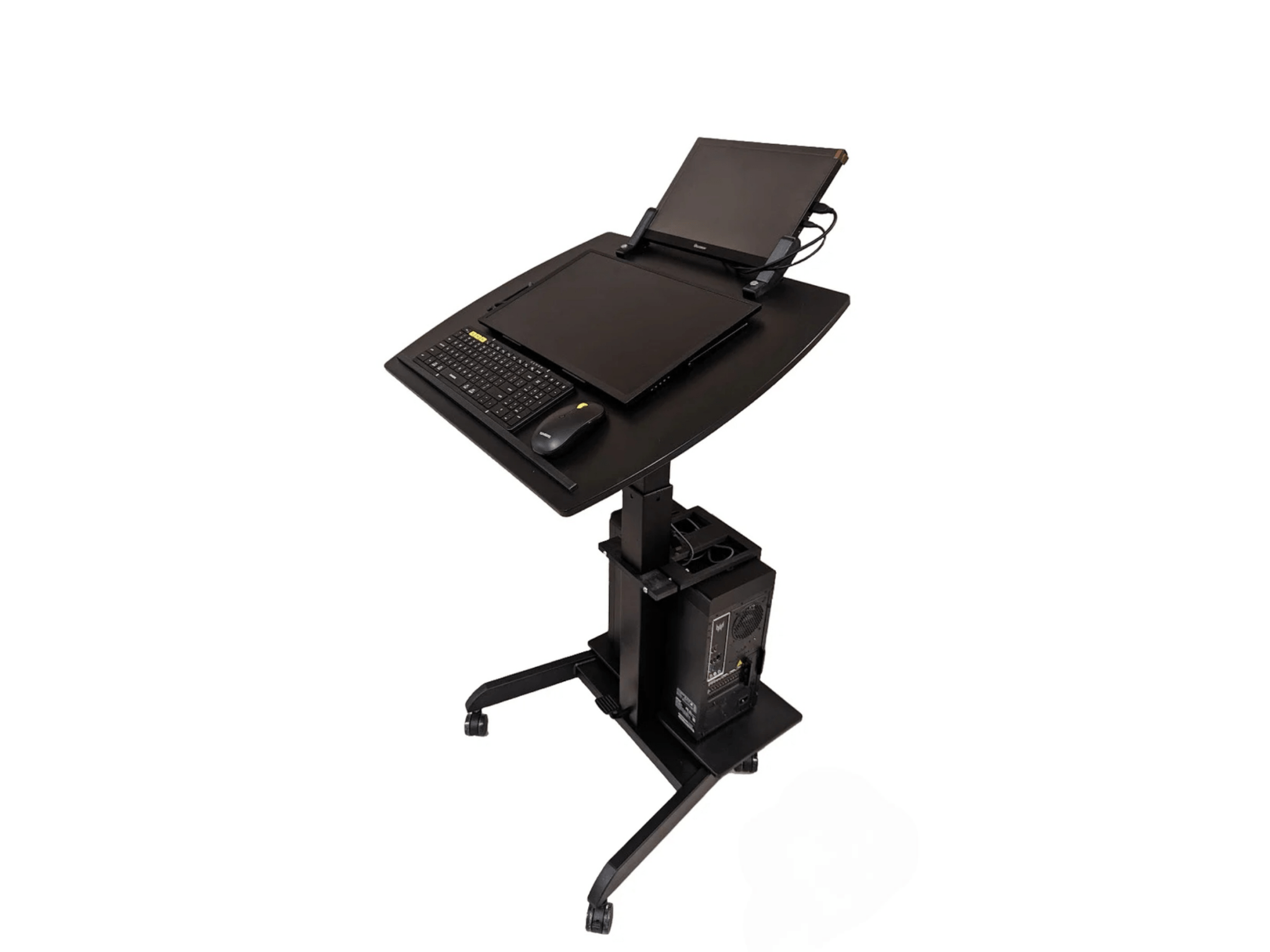 Smart Cart Rolling Podium by AllSportSystems for Home and Indoor Golf Simulators