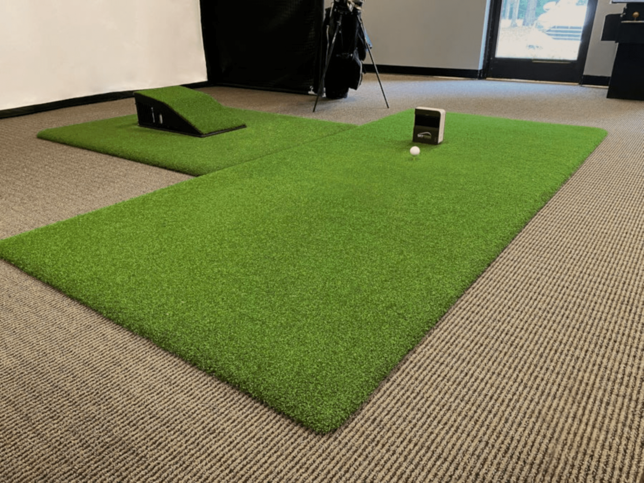 TallTurf Premium Stance Mat by AllSportSystems for Home and Indoor Golf Simulators