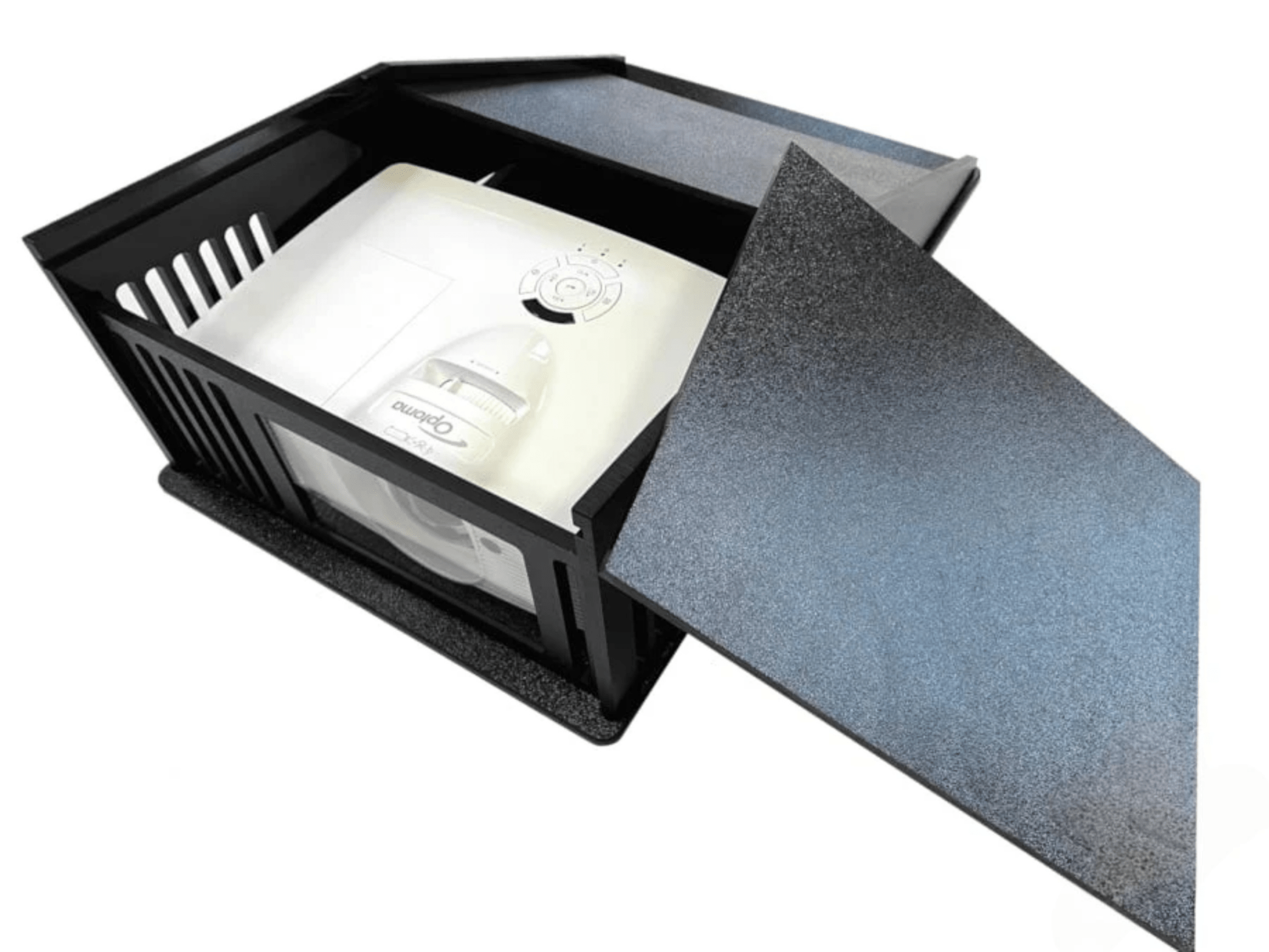 Terra Shield Projector Floor Mount by AllSportSystems for Home and Indoor Golf Simulators