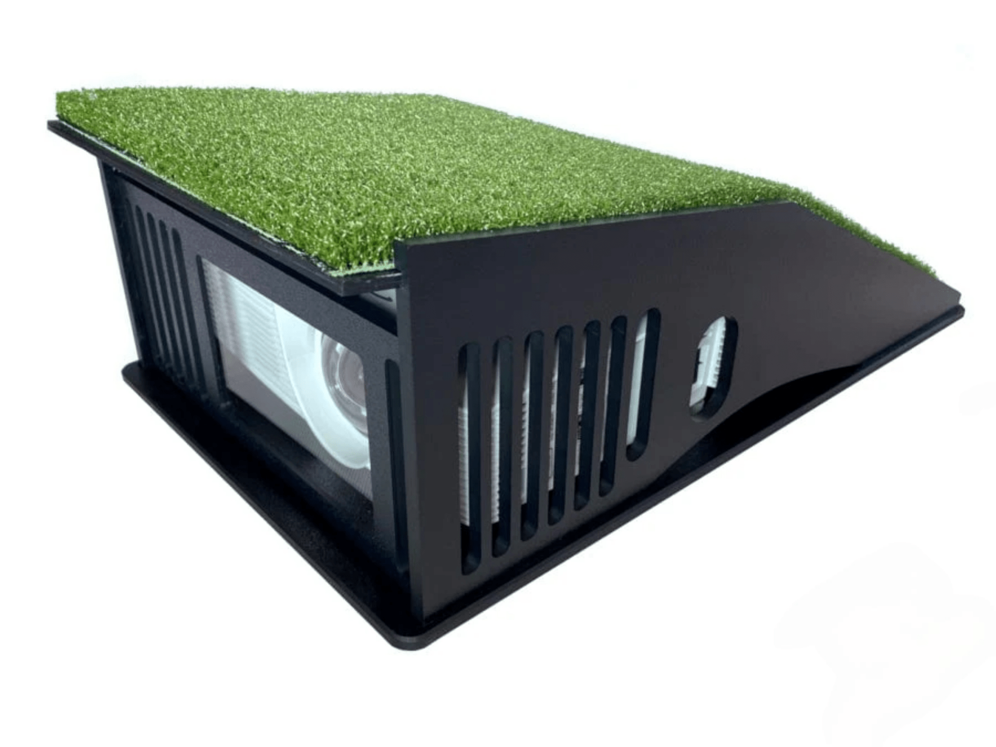 Terra Shield Projector Floor Mount by AllSportSystems for Home and Indoor Golf Simulators