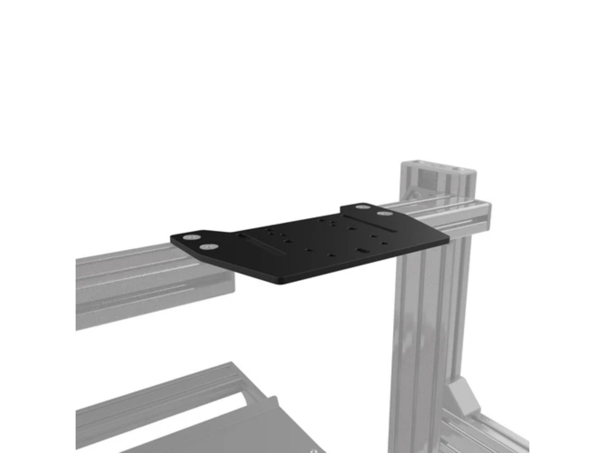 Wheel Deck Add - On (Standard Plate) by Advanced Sim Racing for Racing Simulators
